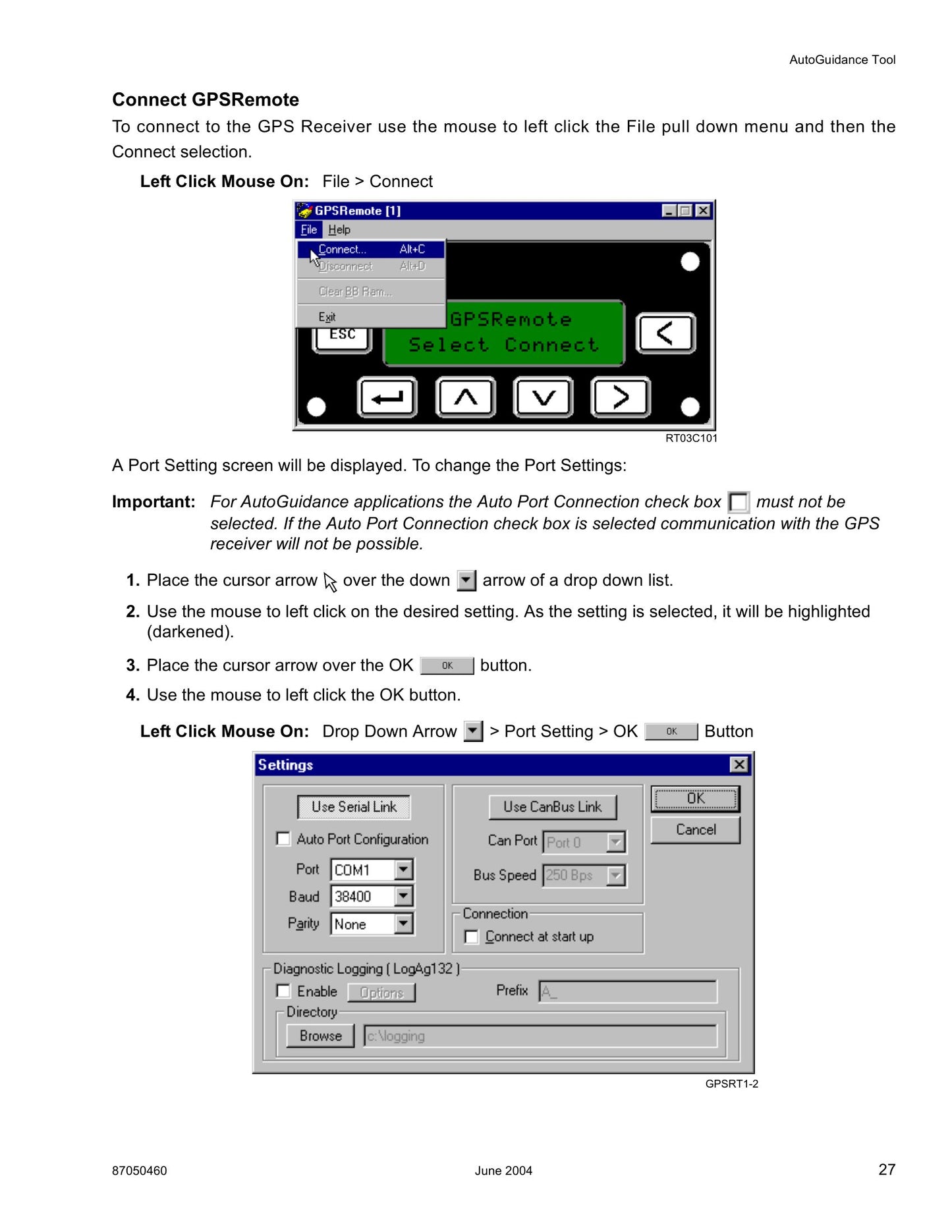 New Holland AutoGuidance Tool User’s Guide 87050460