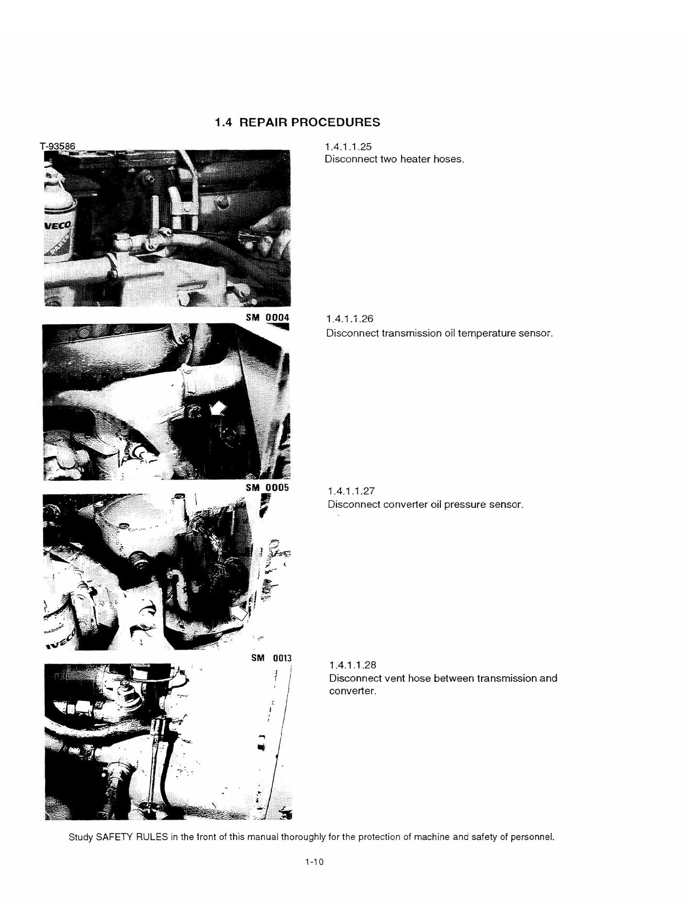FIATALLIS FD 175 Crawler Tractor Factory Workshop Service Manual 604.06.572