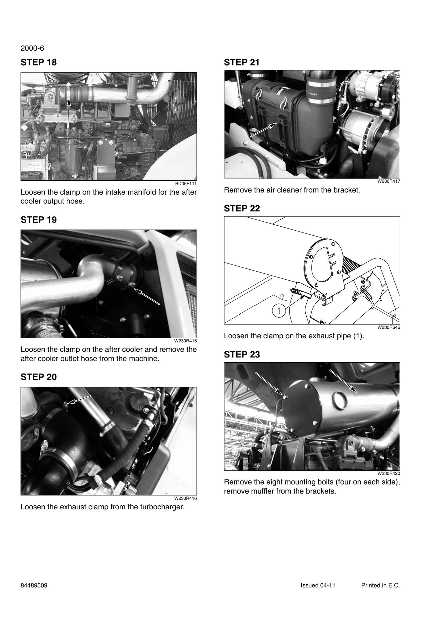 New Holland W230C Wheel Loader Factory Workshop Service Manual 84489509