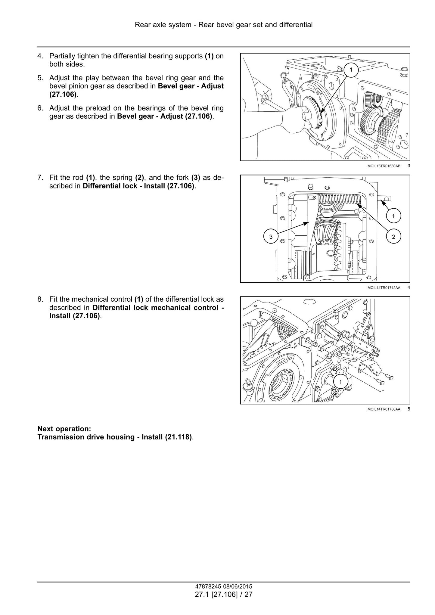 New Holland T4.90 T4.100 T4.110 T4.120 Tractor Factory Workshop Service Manual 47899693