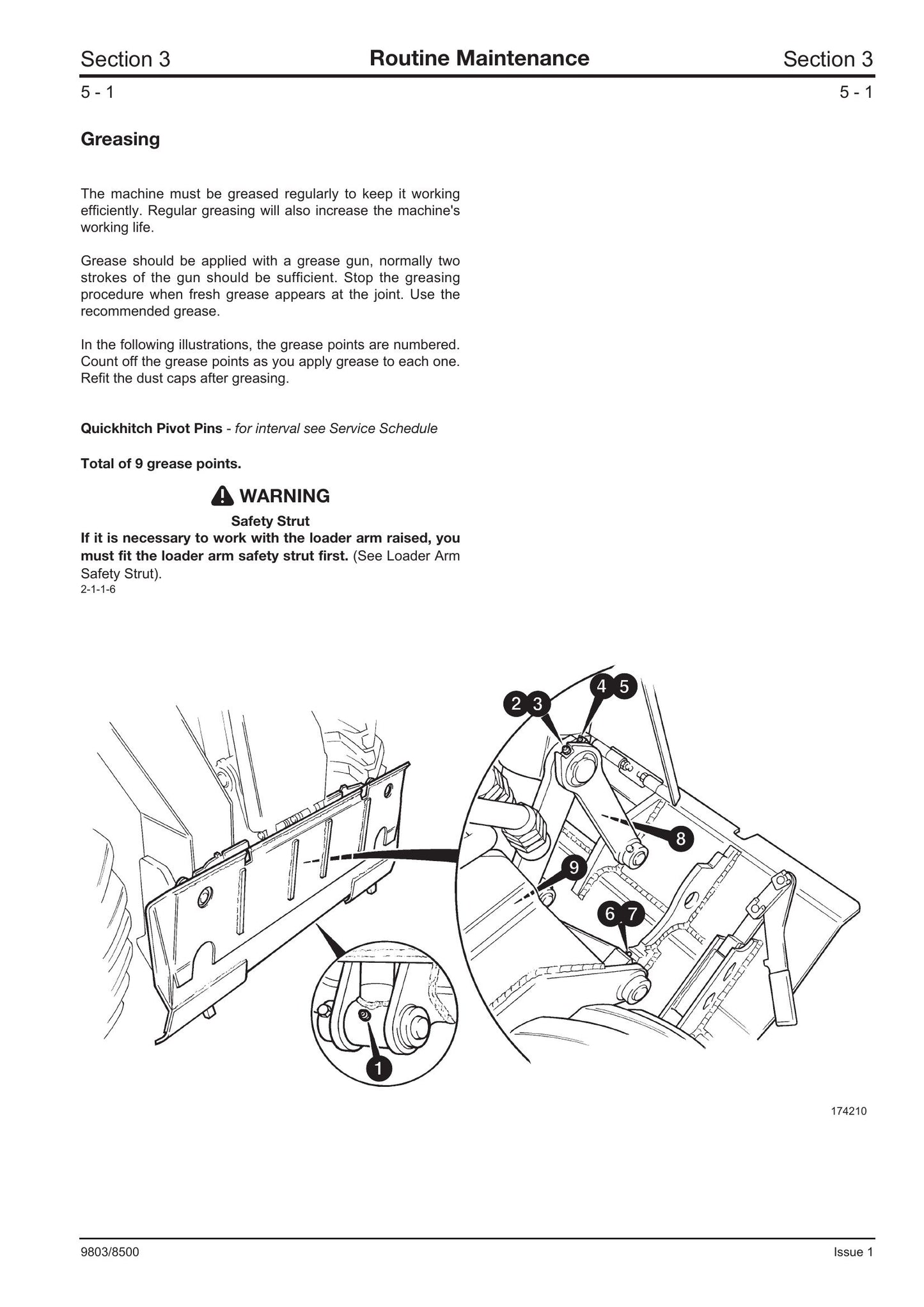 JCB ROBOT 150 165 Skid Steer Loader Factory Workshop Service Manual 9803/8500
