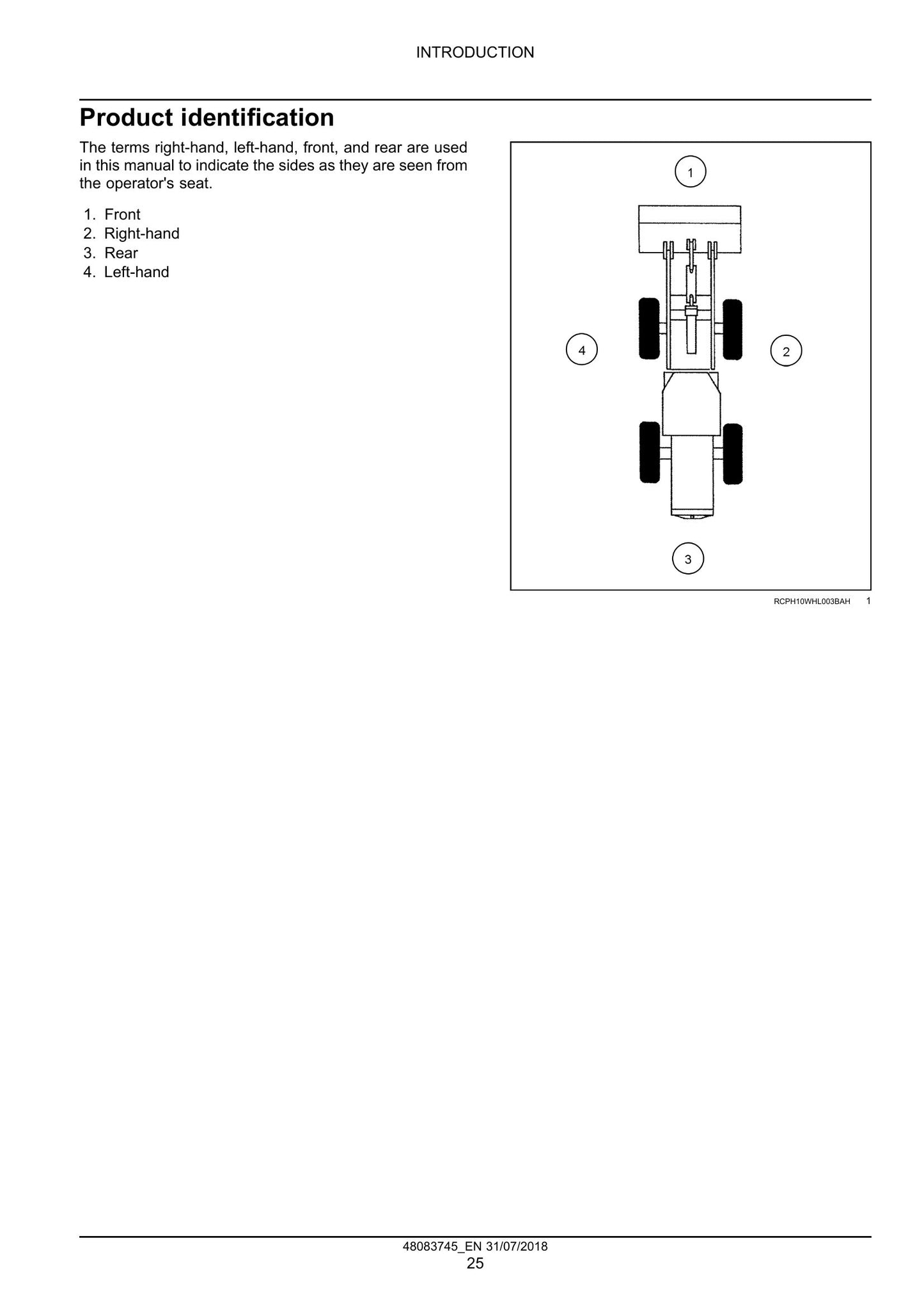 New Holland W190D W230D Wheel Loader Factory Workshop Service Manual 48083745