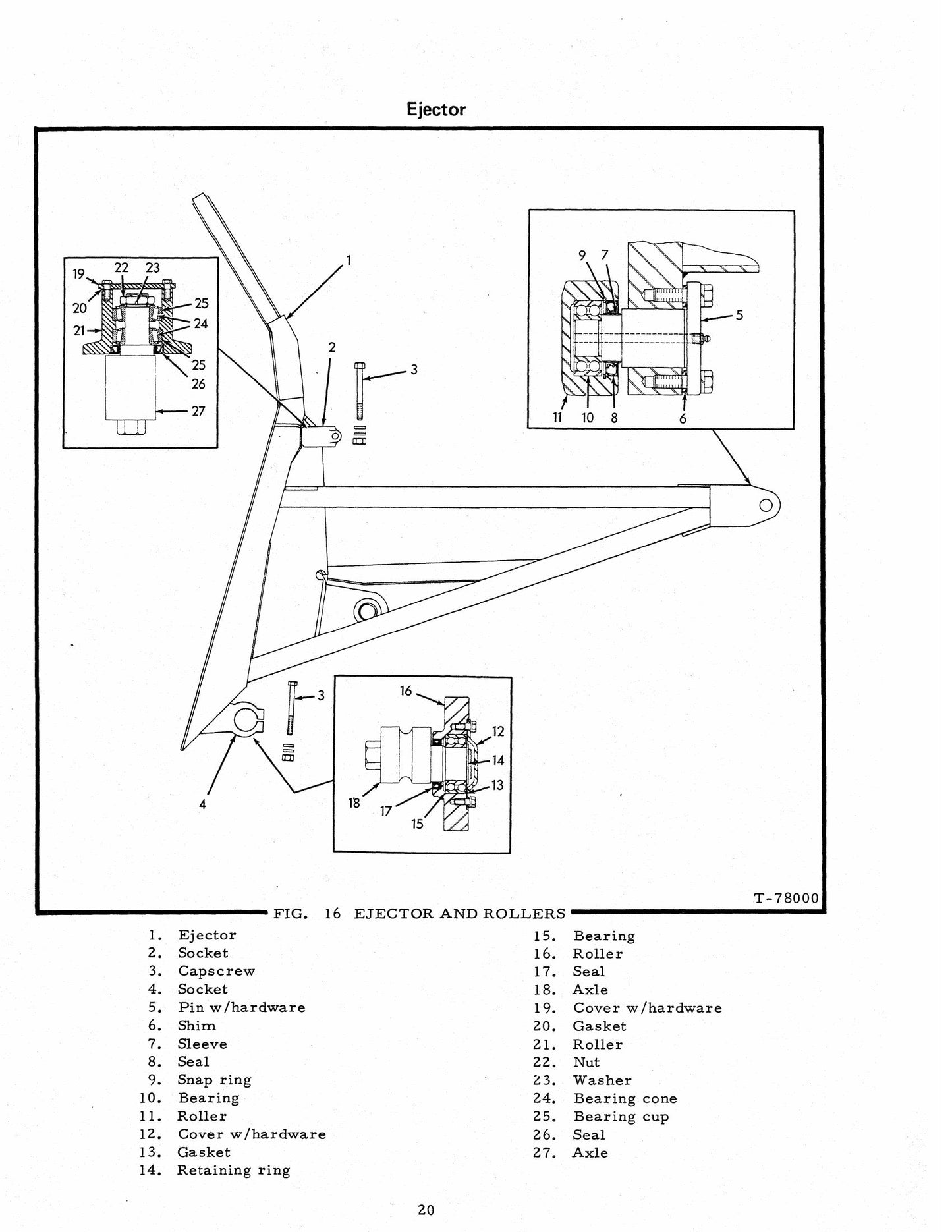FIATALLIS 260-B Tractor Scraper Factory Workshop Service Manual Form 70698030