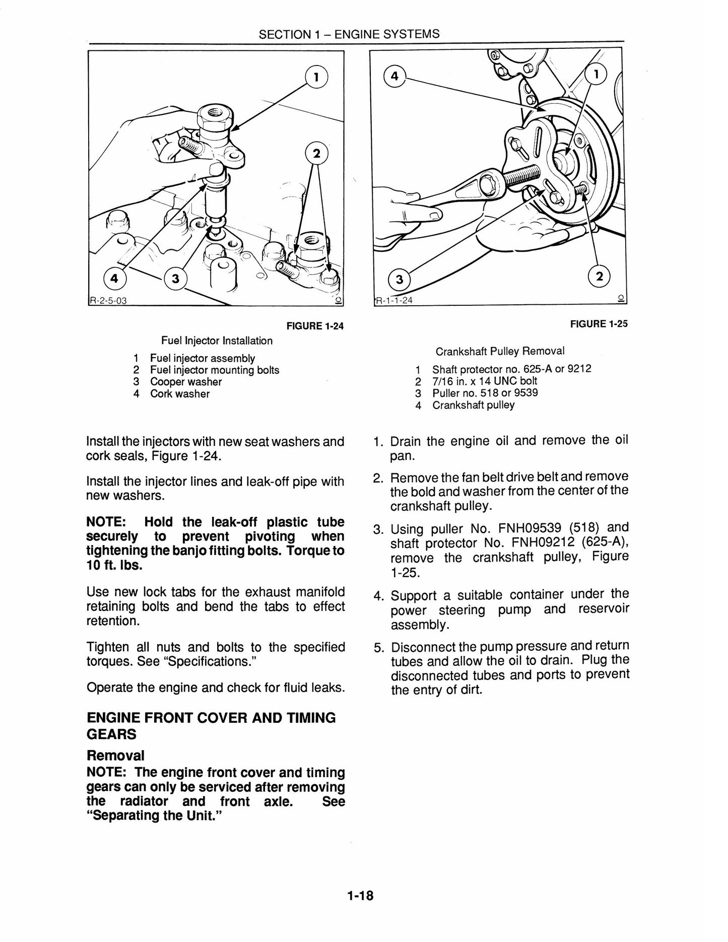 FORD 250C 260C 345D 445D 545D Tractor Tractor Loader Factory Workshop Service Manual 40025050A