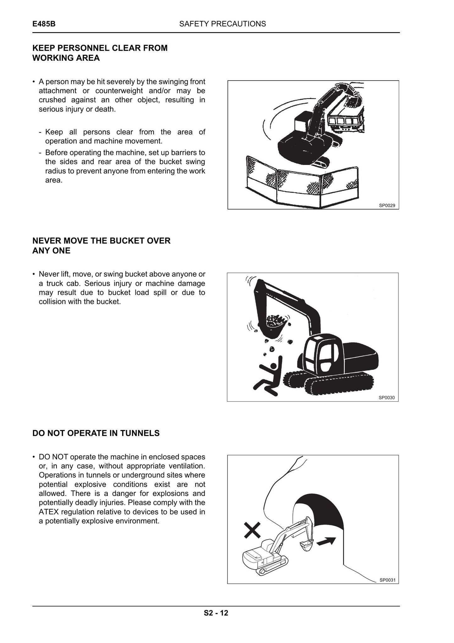 NEW HOLLAND E485B Crawler Excavator Factory Workshop Service Manual 84392440A
