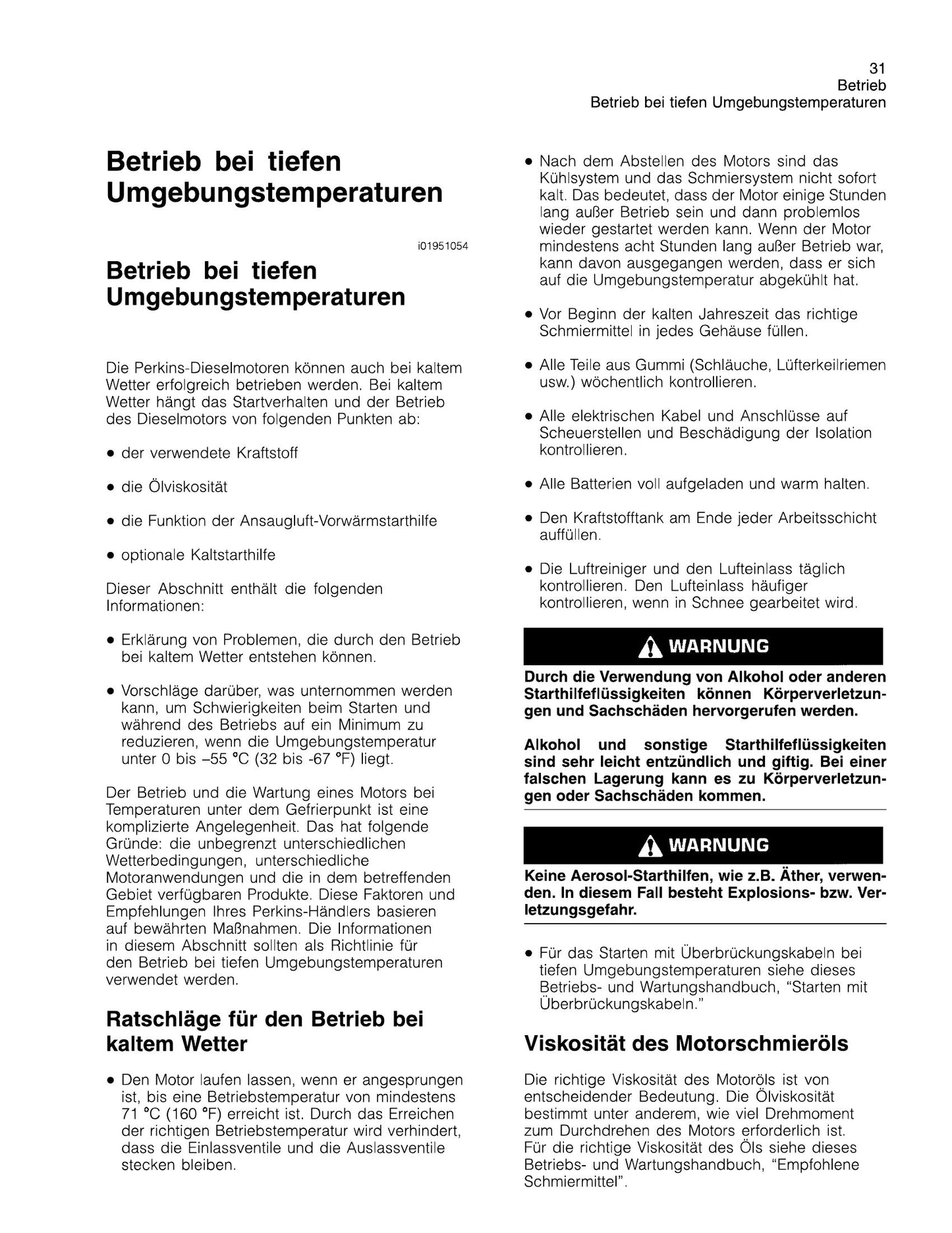 PERKINS Engine Factory Workshop Operator Manual