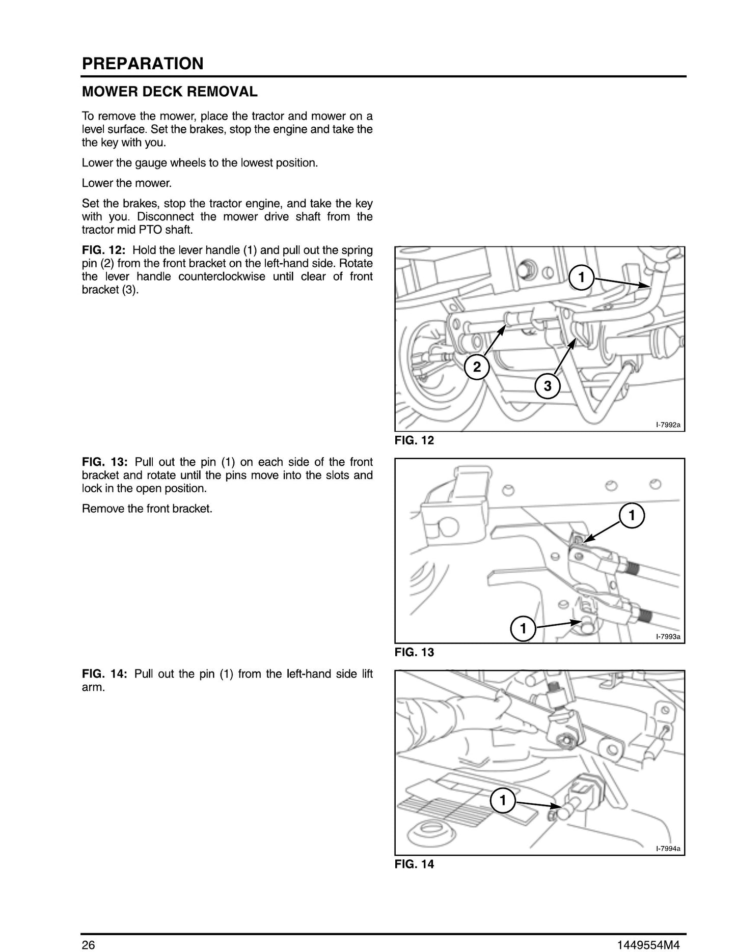 MASSEY FERGUSON MF2320 MF2325 Mower Factory Workshop Operator Manual (EN)