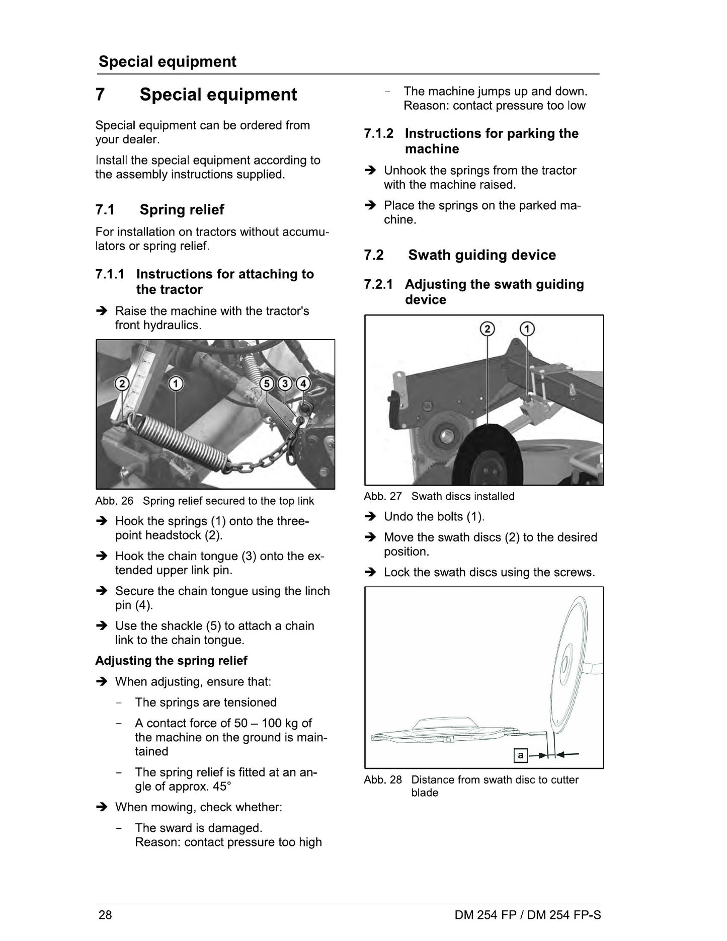 MASSEY FERGUSON DM 254 Mower Factory Workshop Parts Catalog