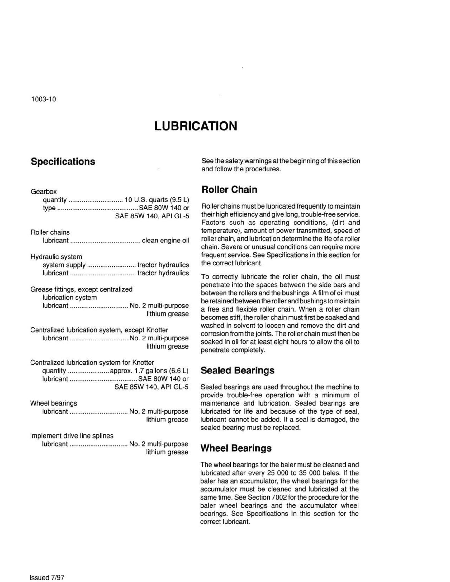 MASSEY FERGUSON MF 185MB Baler Baler Workshop Factory Workshop Service Manual 1856 995 M1