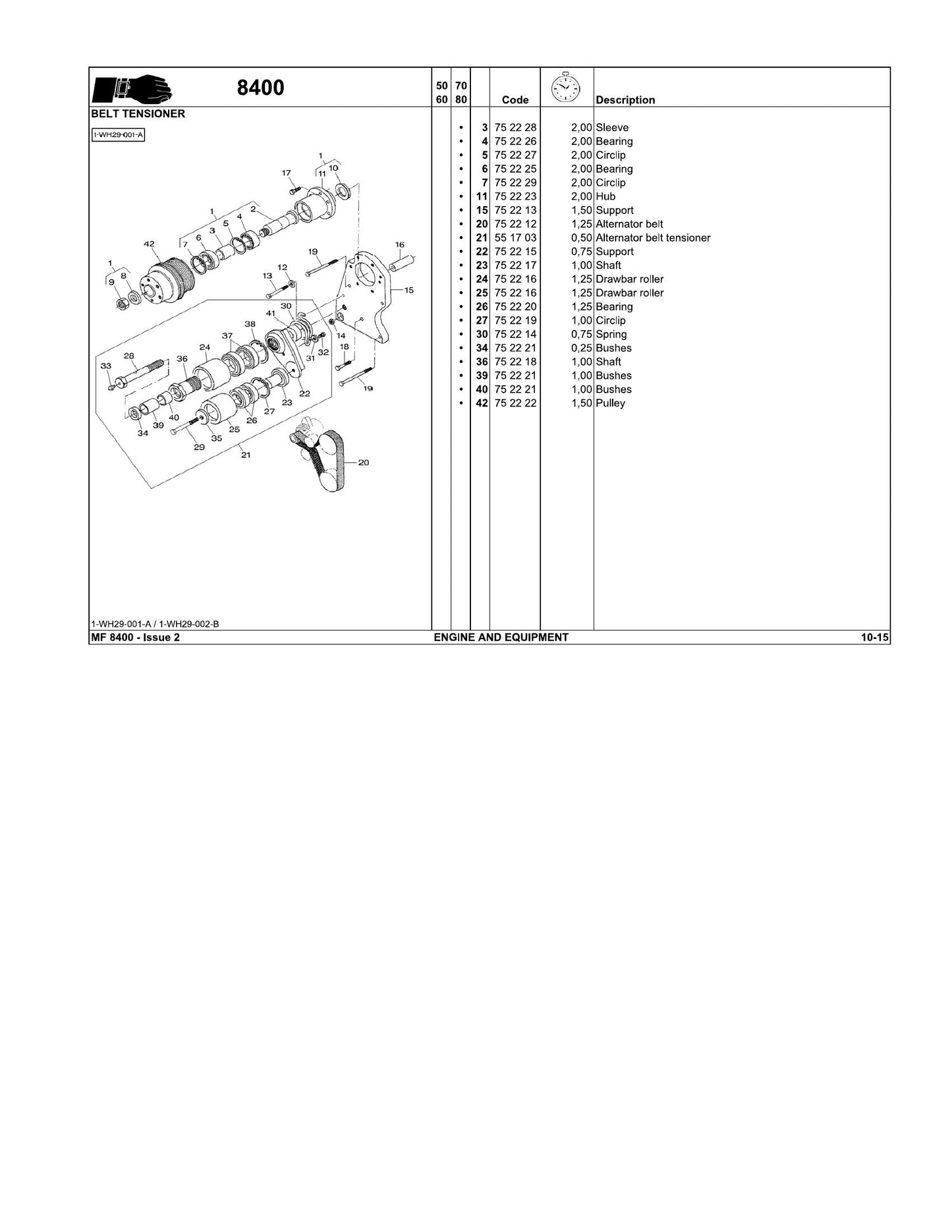 MASSEY FERGUSON MF 8400 Tractor Factory Workshop Service Manual