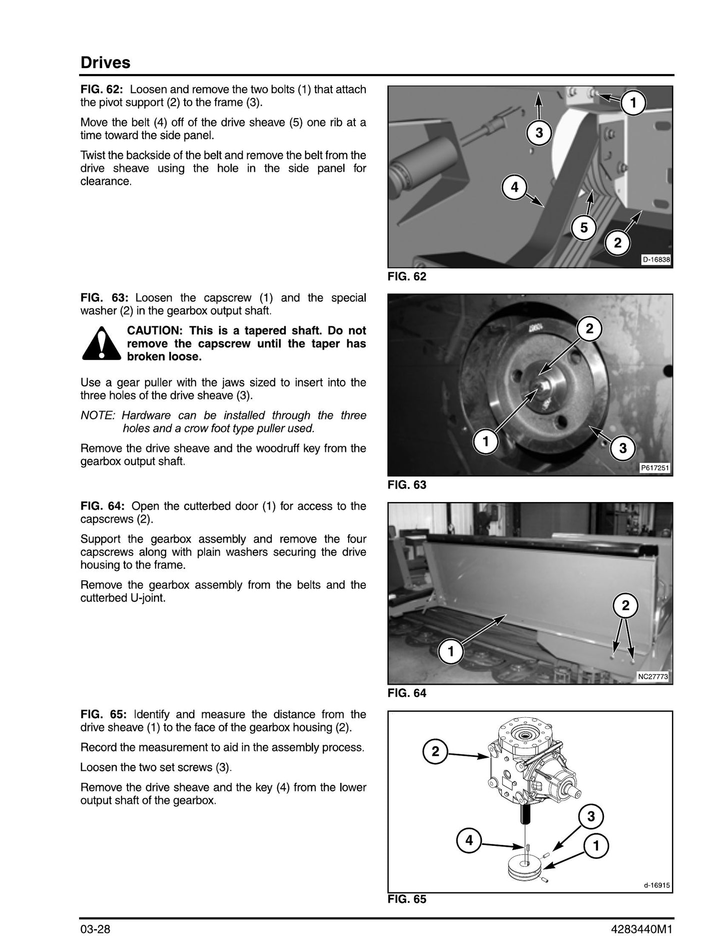 Massey Ferguson 9195 9196 Rotary Disc Header Factory Workshop Service Manual 4283440M1