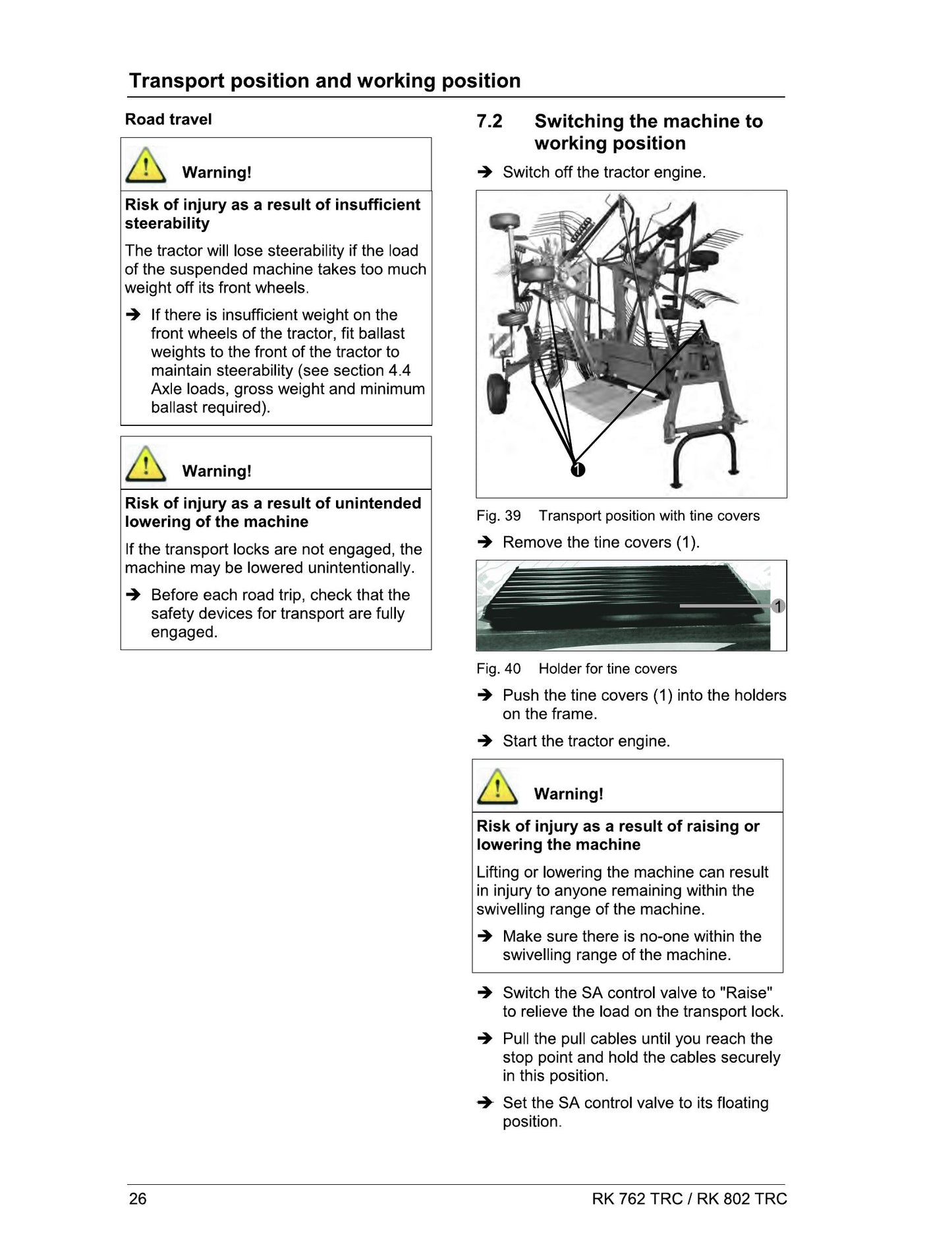 MASSEY FERGUSON RK762 RK802 Other Factory Workshop Operator Manual