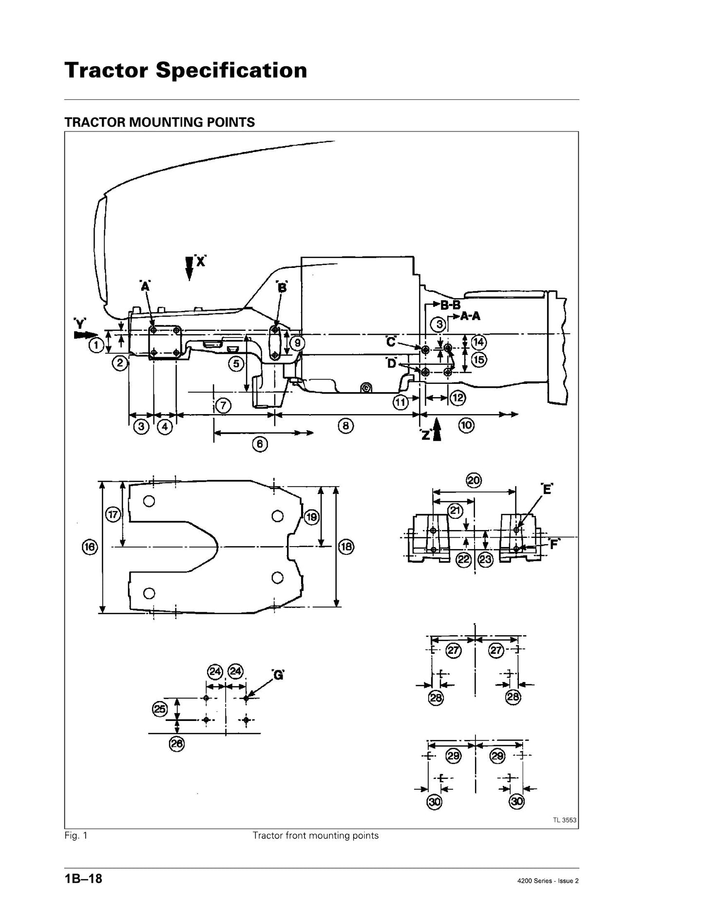 AGCO 4200 4300 Series Tractor Workshop Manual 1857 053 M4