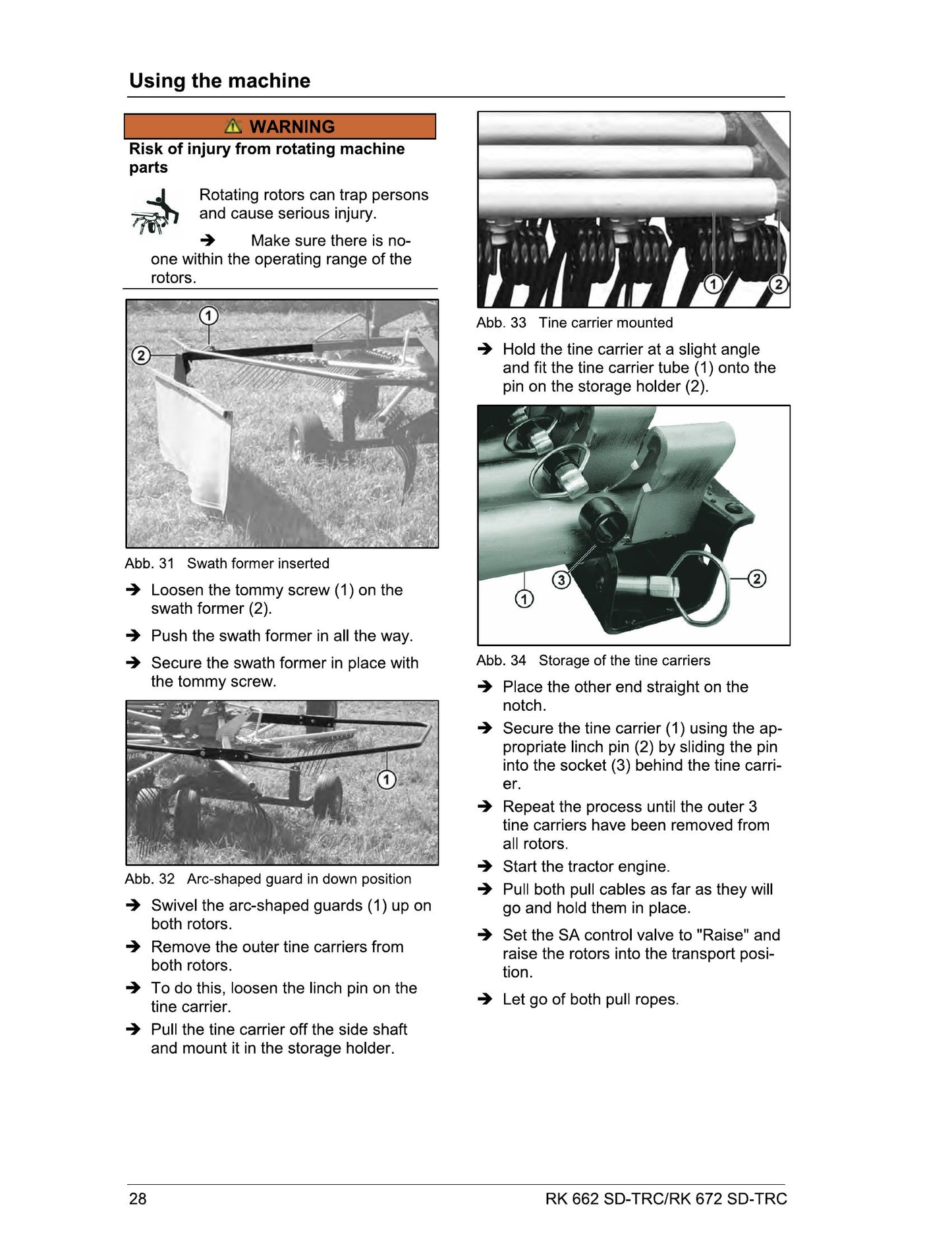 MASSEY FERGUSON RK 662 RK 672 Round Baler Factory Workshop Operator Manual
