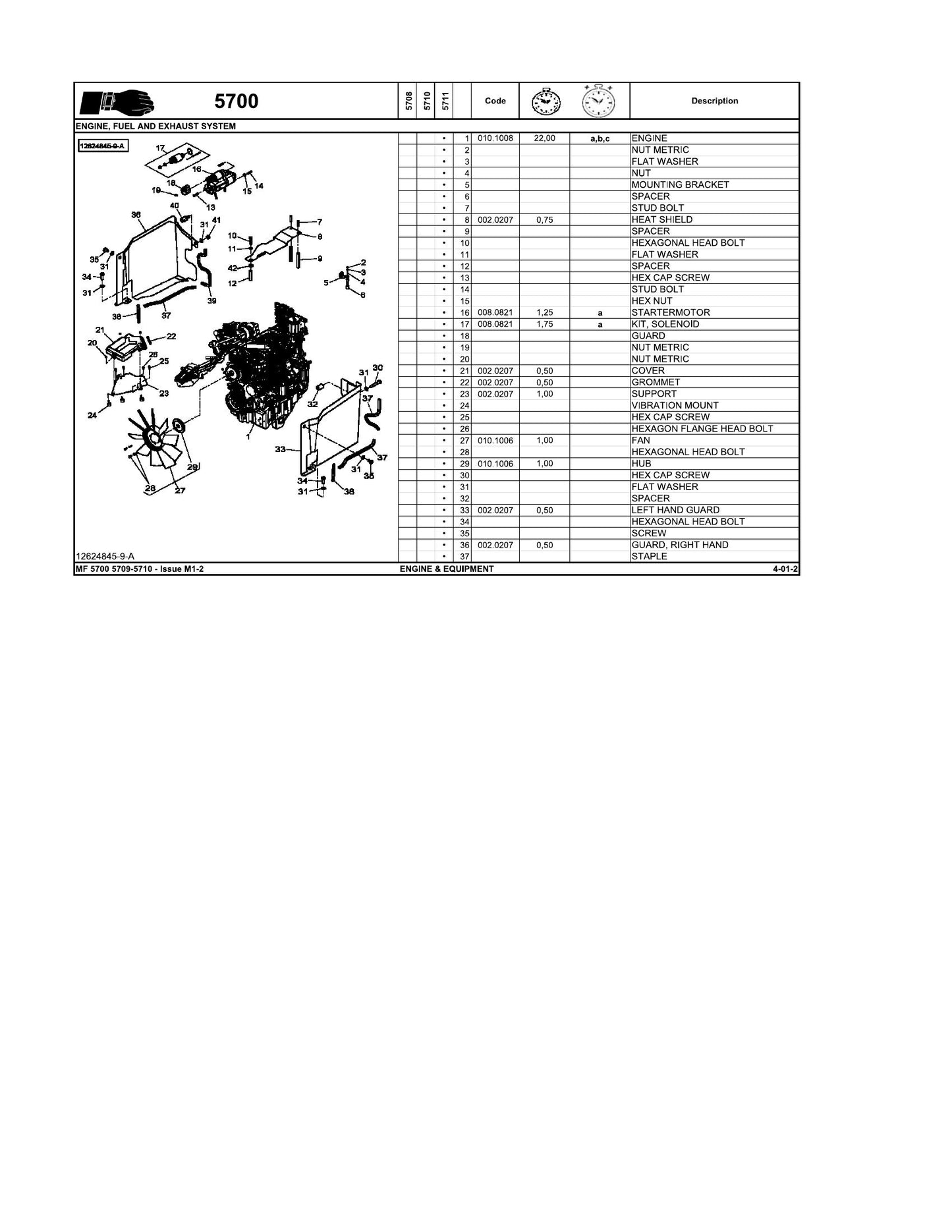 MASSEY FERGUSON MF 5700 Tractor Brochure ACT092808