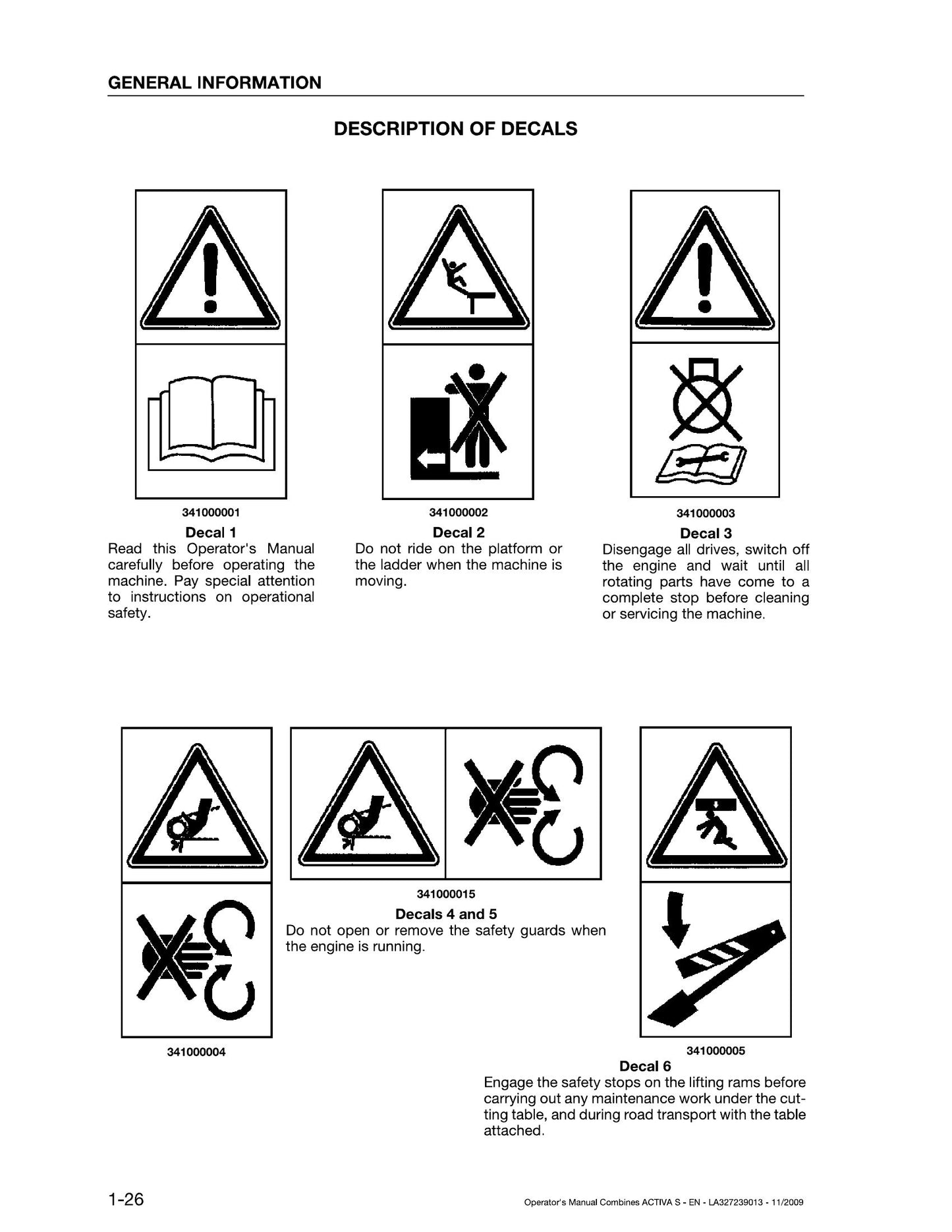 MASSEY FERGUSON 7245 7245S 7247 7247S Combine Harvester Factory Workshop Operator Manual