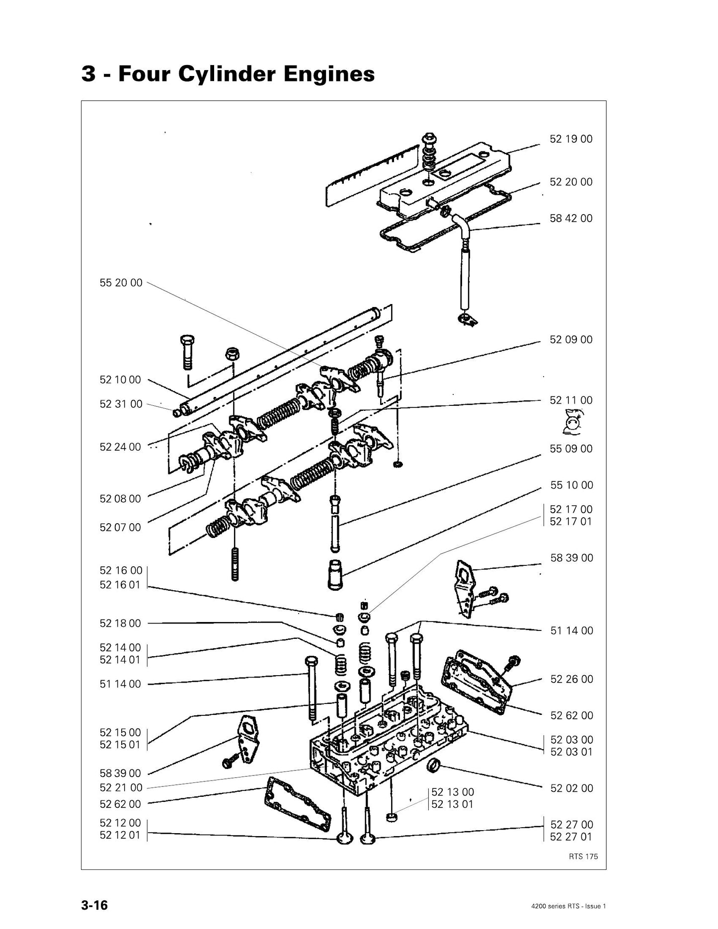 AGCO 4200 Series Tractor Repair Time Schedule 1857 070 M4