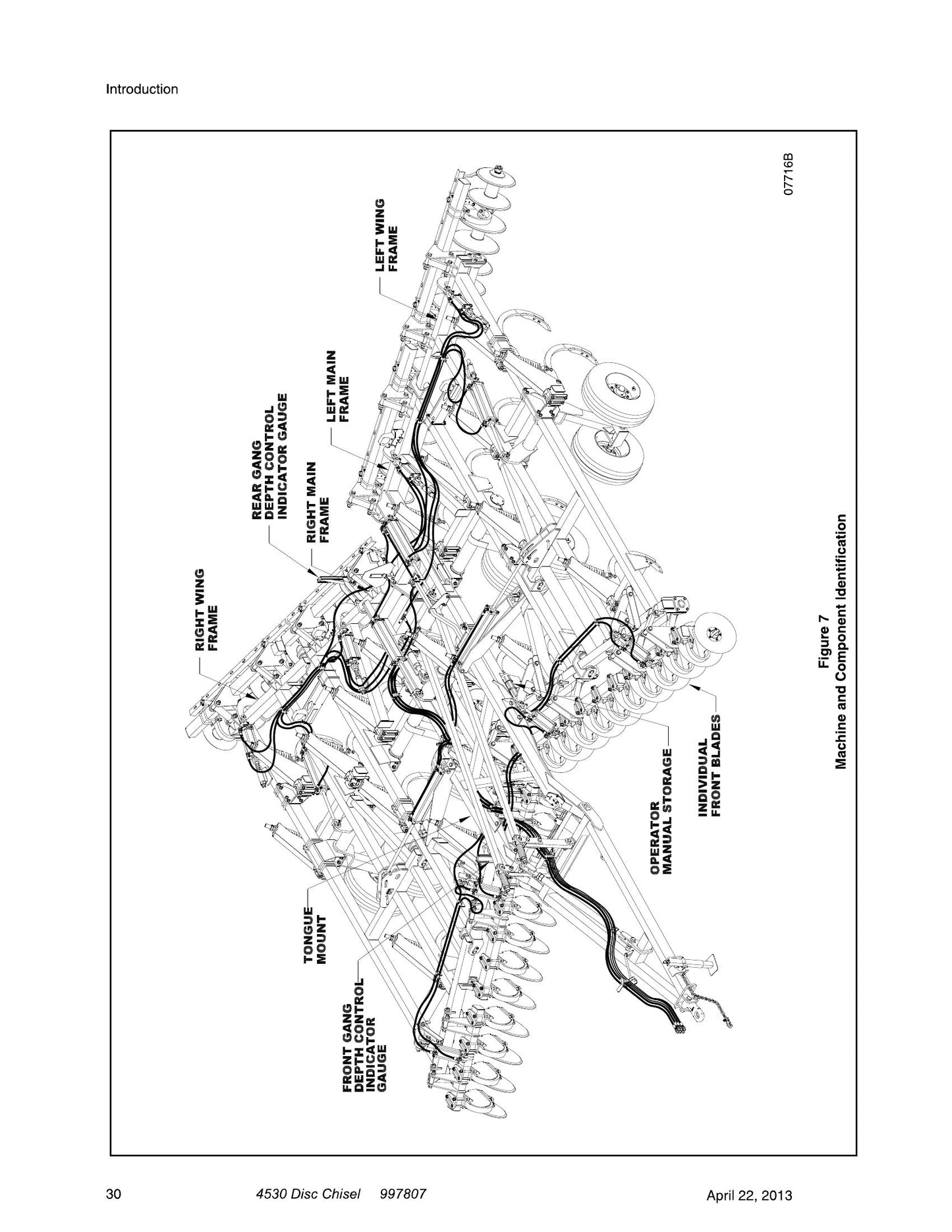 MASSEY FERGUSON MF 4000 4530 Disc Chisel Operator's Manual (EN)