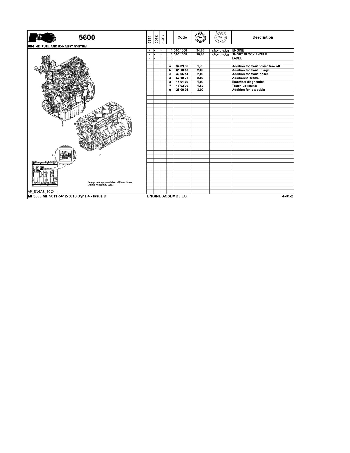 MASSEY FERGUSON MF 5600 Tractor Brochure ACT050239