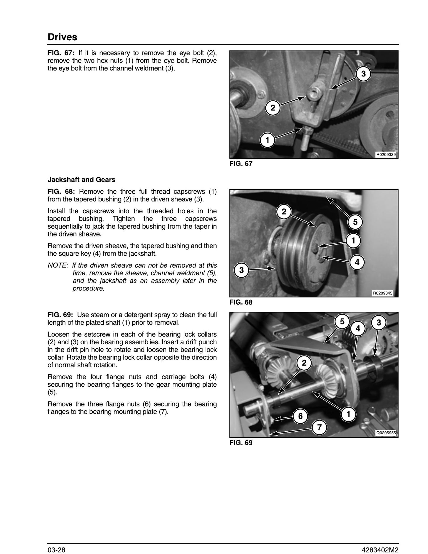 Massey Ferguson 9250 DynaFlex Draper Header Factory Workshop Service Manual 4283402M2