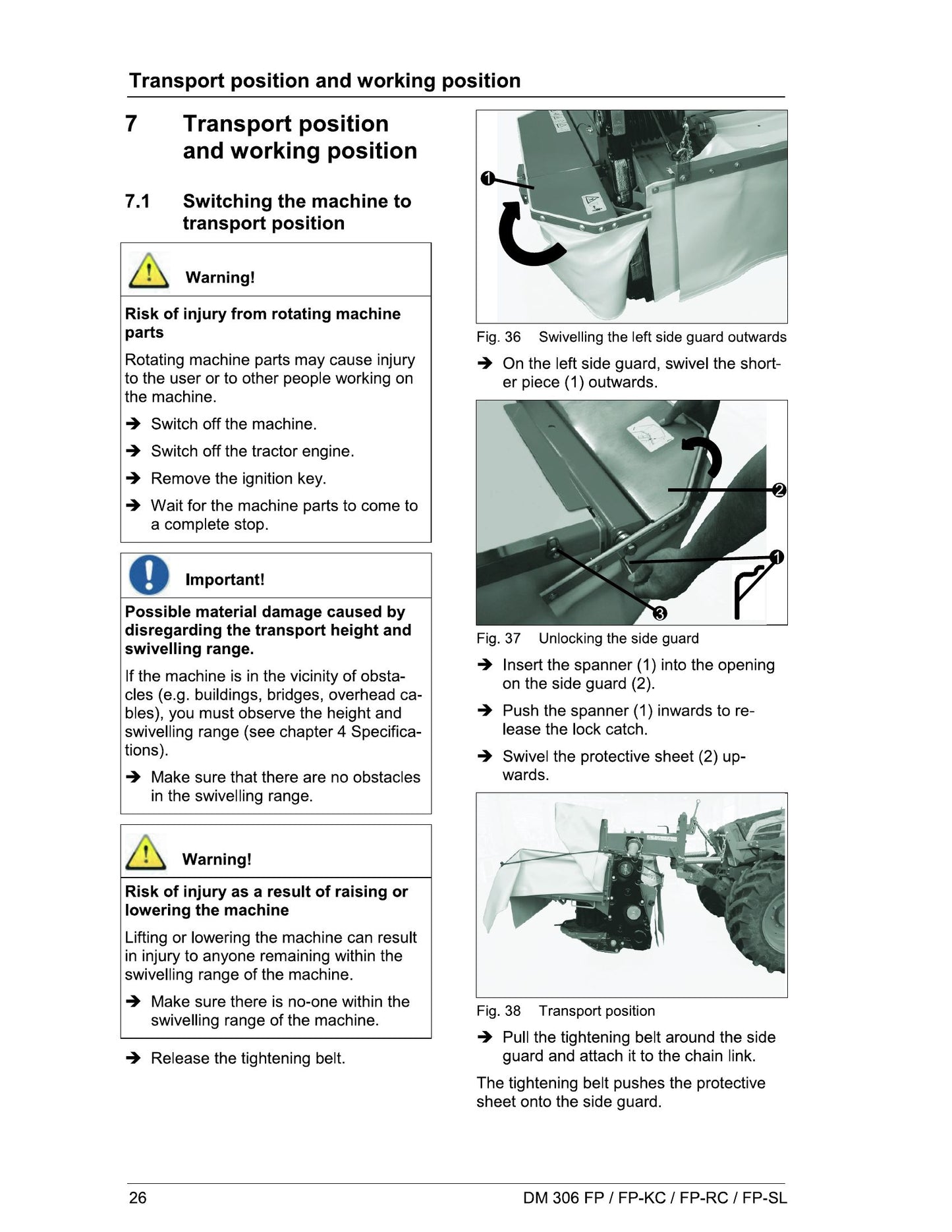 MASSEY FERGUSON DM 306 Mower Factory Workshop Parts Catalog
