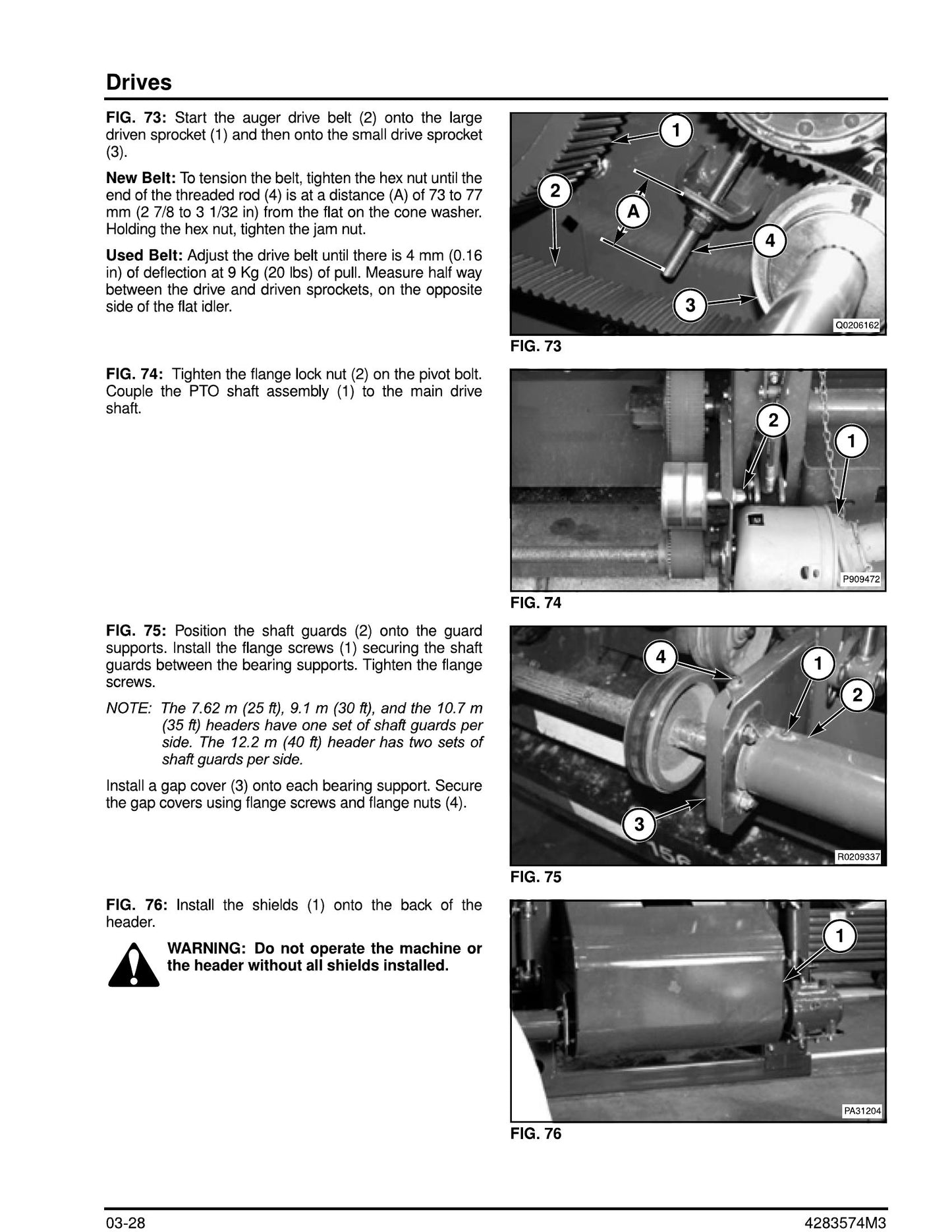 Massey Ferguson 9255 DynaFlex Draper Header Agricultural Header Factory Workshop Service Manual 4283574M3