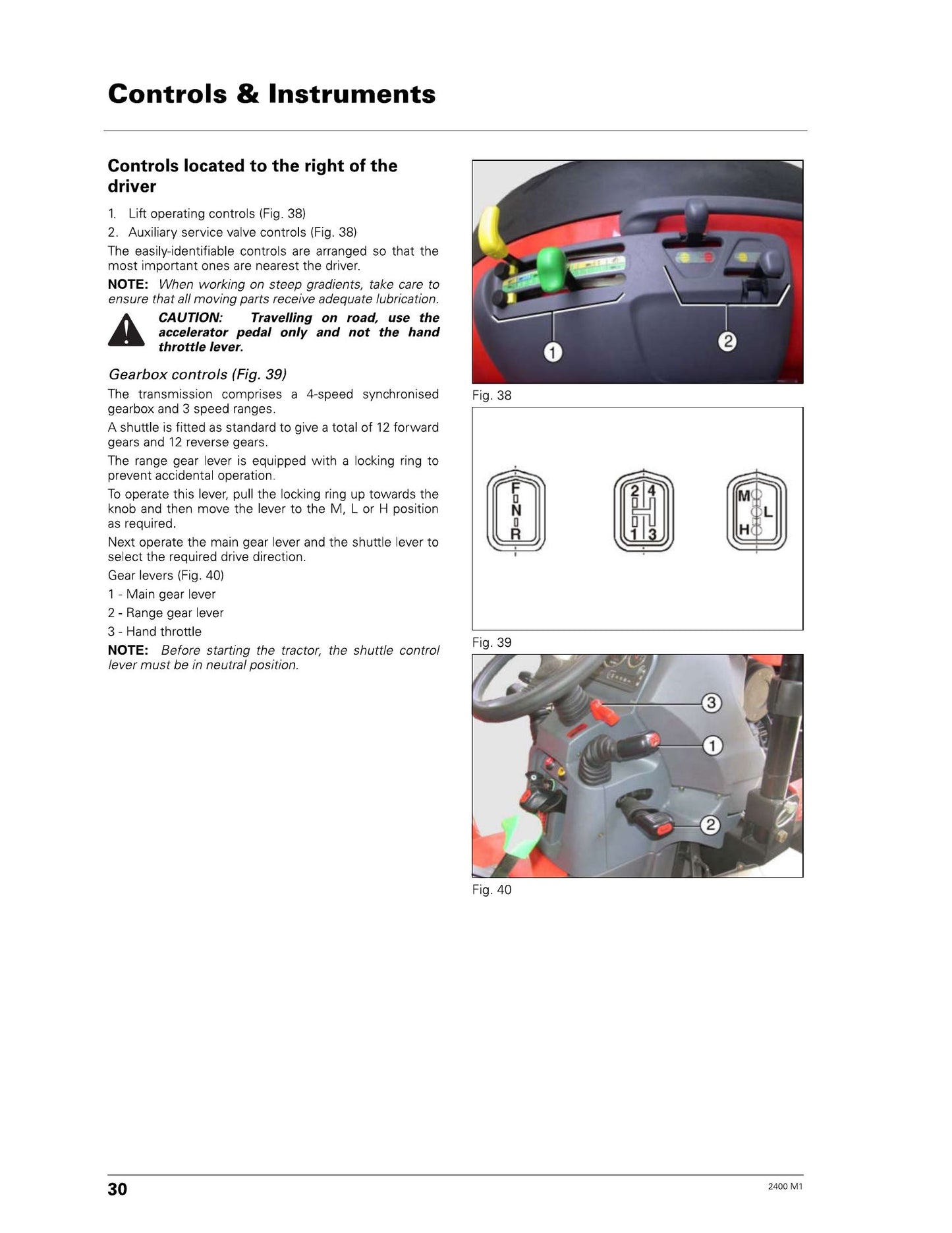 MASSEY FERGUSON 2405 2410 2415 Tractor Factory Workshop Operator Manual