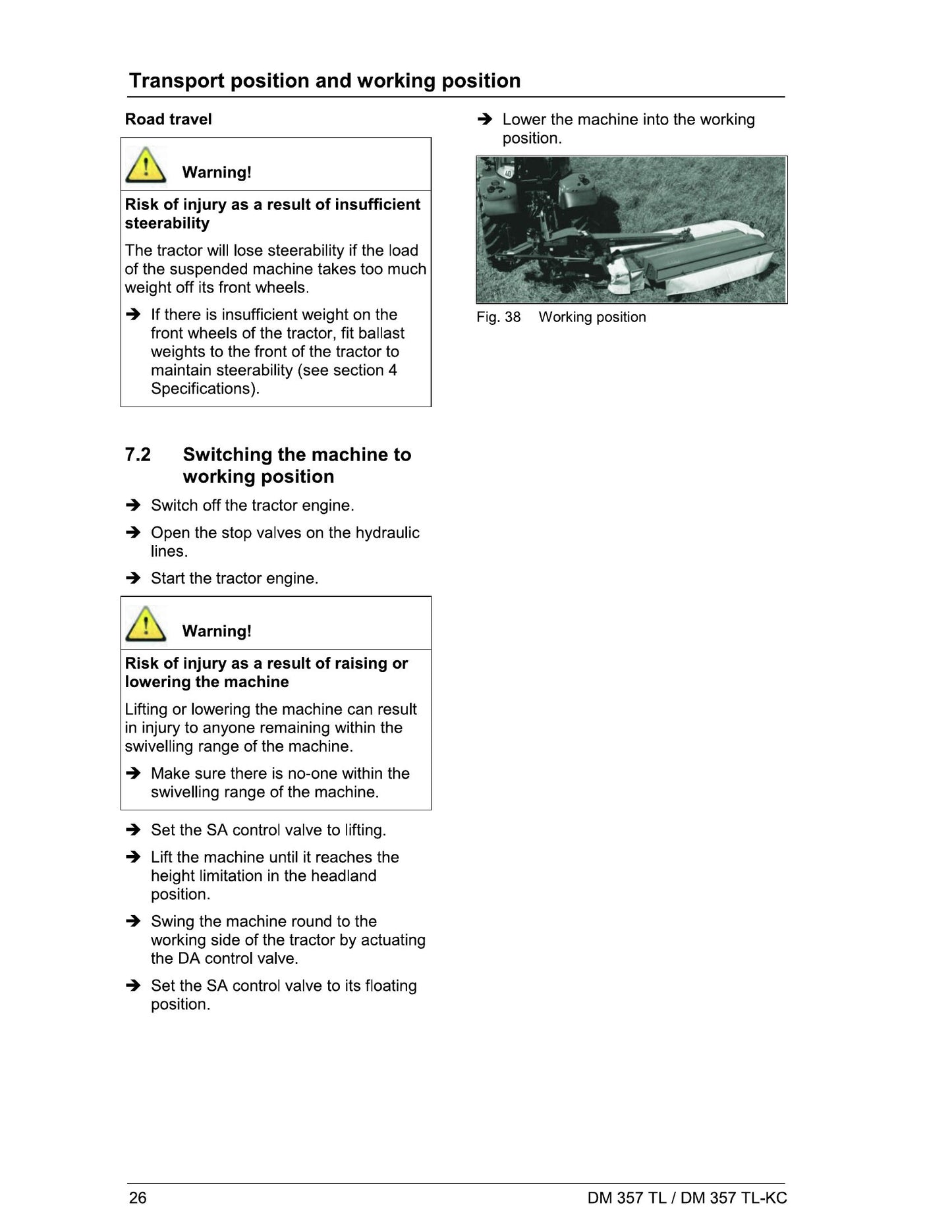 Massey Ferguson DM 357 Agricultural Machinery Factory Workshop Operator Manual