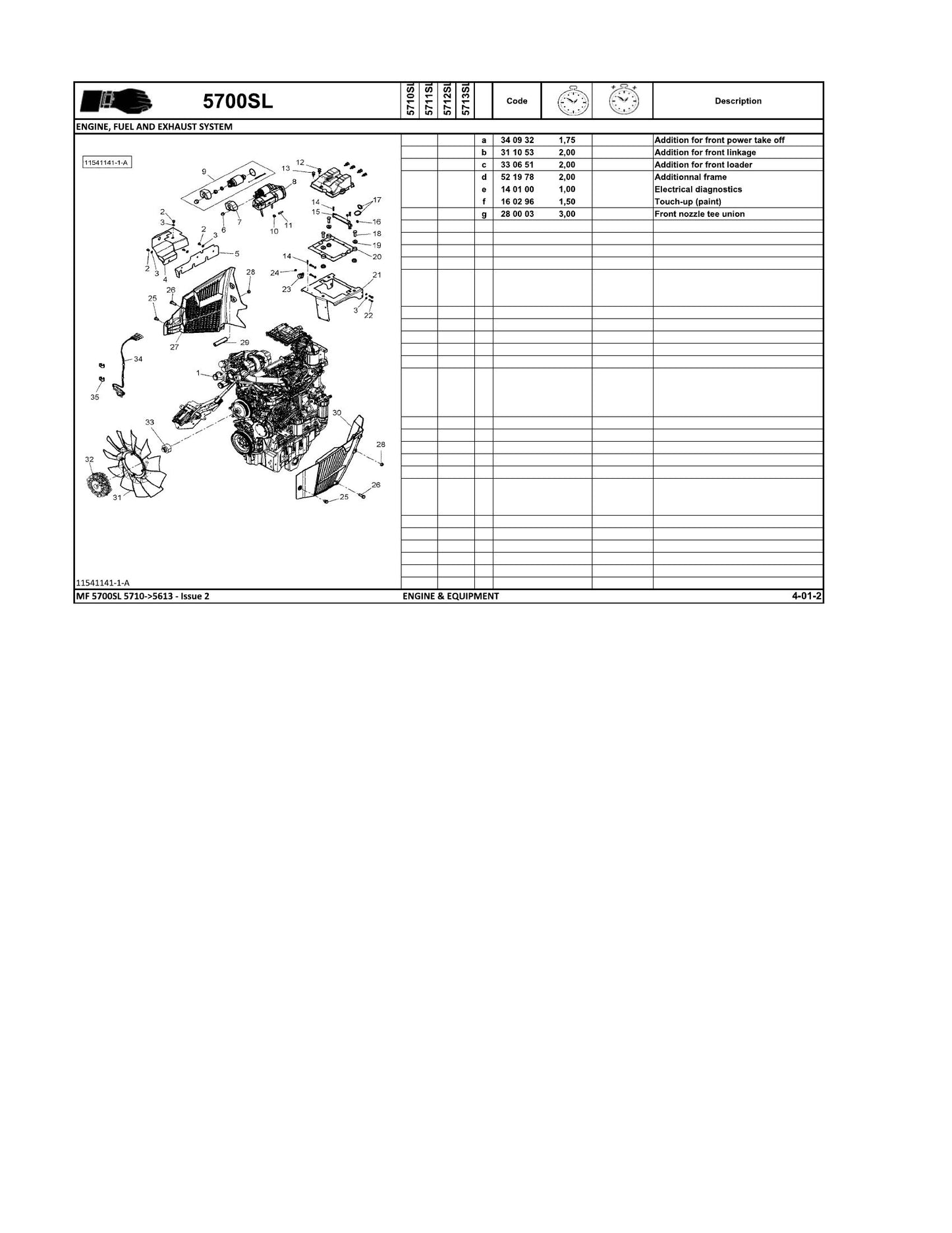 MASSEY FERGUSON MF 5700SL Tractor Brochure ACT092601