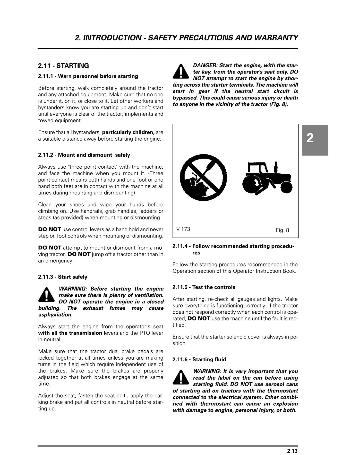 MASSEY FERGUSON 8210 8220 8240 8250 8260 8270 8280 Tractor Factory Workshop Operator Manual 3378 344M1
