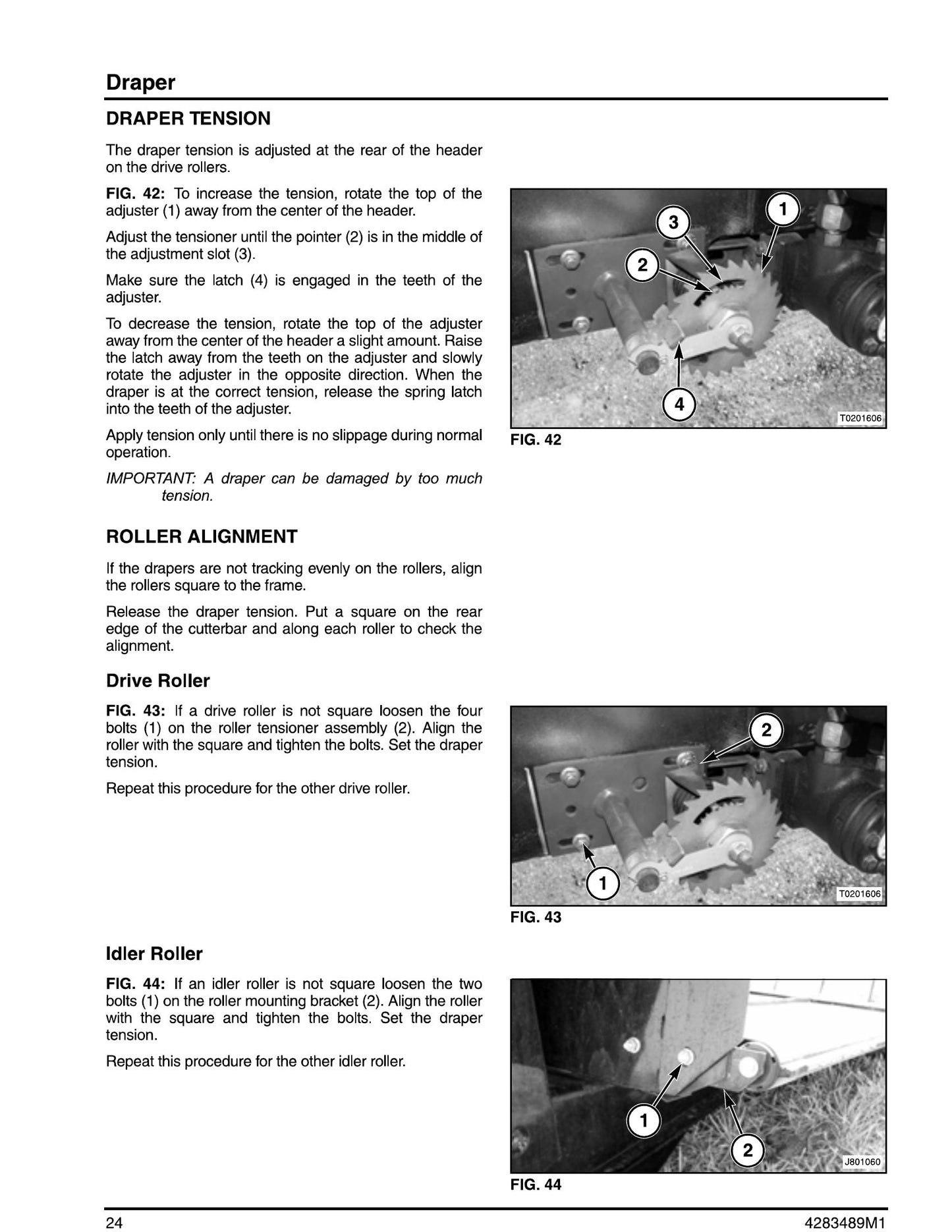 MASSEY FERGUSON MF5200 Draper Header Factory Workshop Service Manual