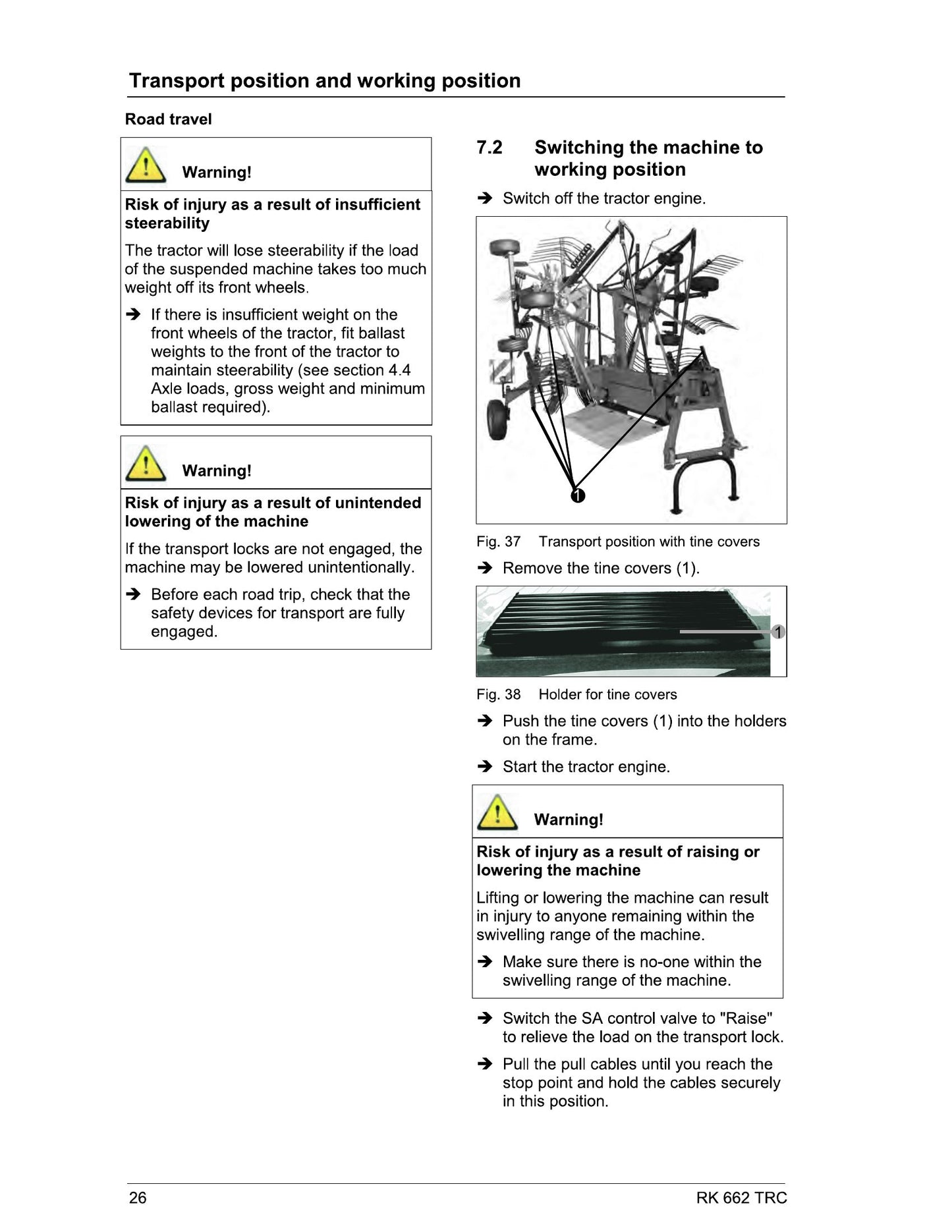 MASSEY FERGUSON RK 662 Other Factory Workshop Operator Manual