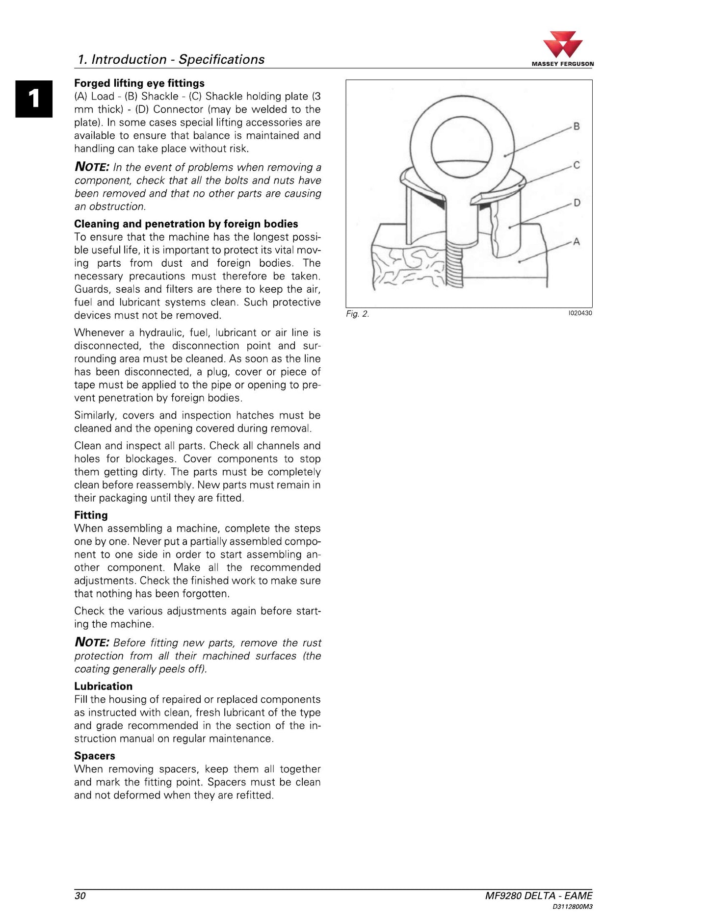 MASSEY FERGUSON 9280 Combine Harvester Workshop Factory Workshop Service Manual