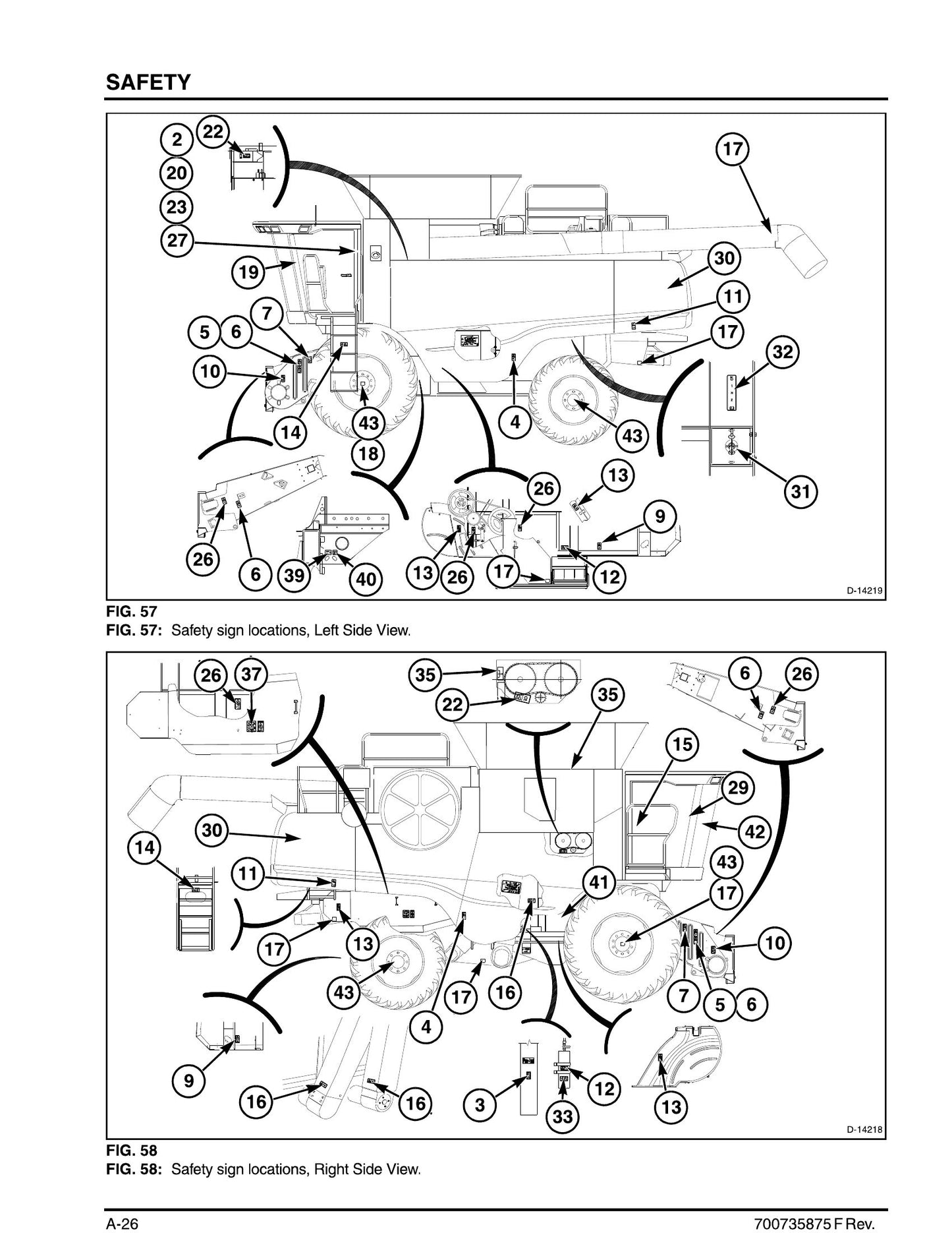 MASSEY FERGUSON 9695 9795 CE Combine Harvester Factory Workshop Operator Manual MF9005 (EN)
