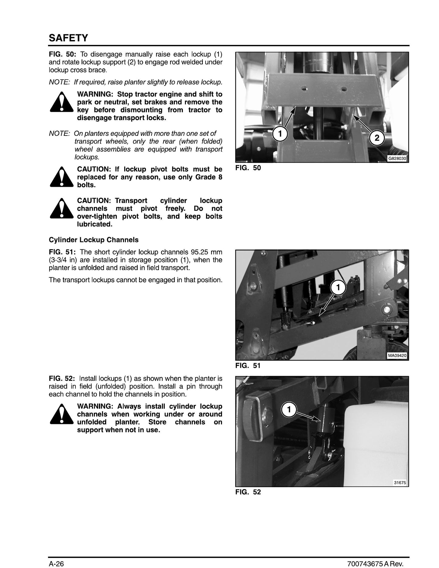 MASSEY FERGUSON MF 9186 Planter Factory Workshop Operator Manual