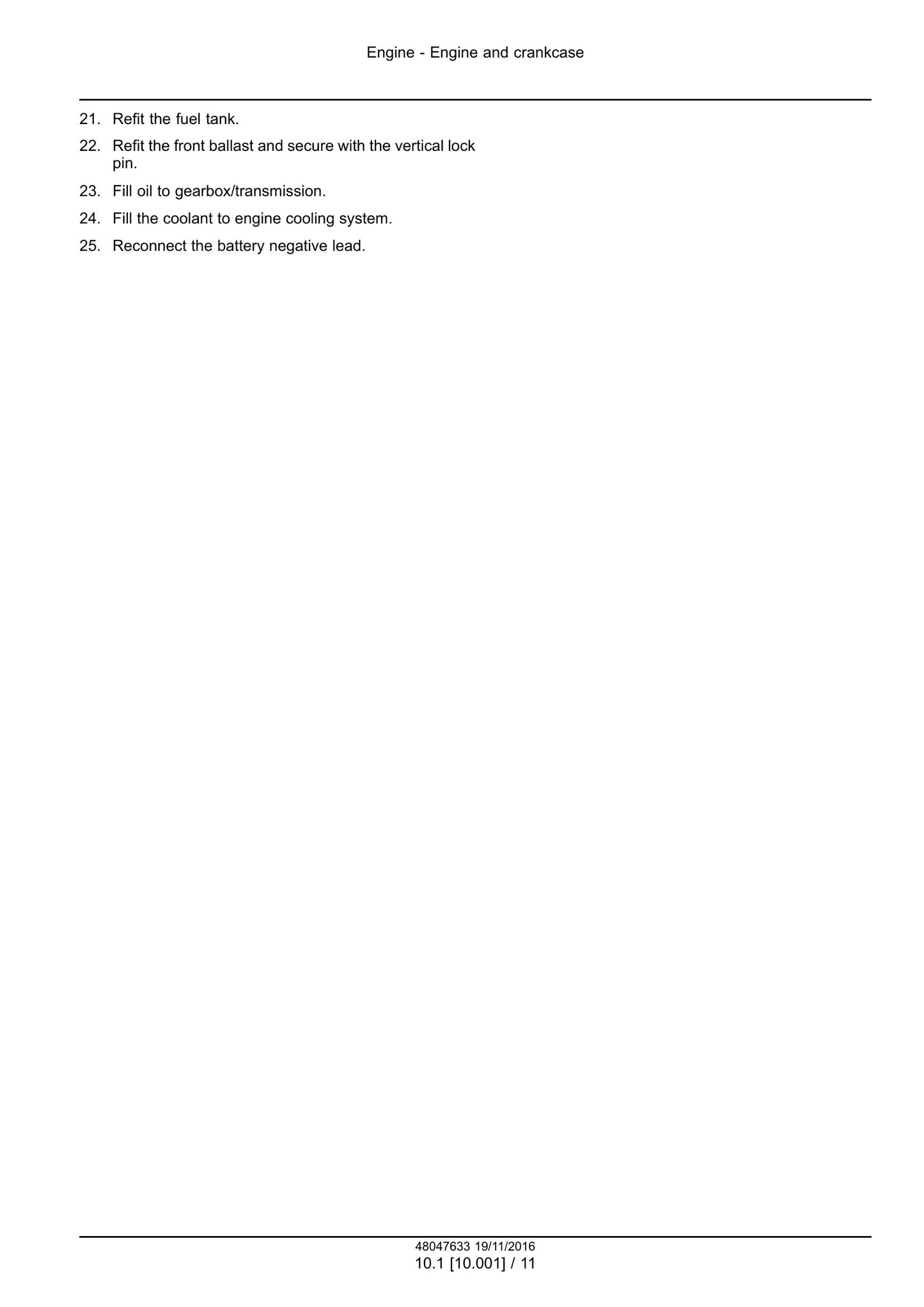 New Holland TD60 STRADDLE TD70 STRADDLE TD80 STRADDLE TD90 STRADDLE TD95 STRADDLE Tractor Factory Workshop Service Manual 48047633