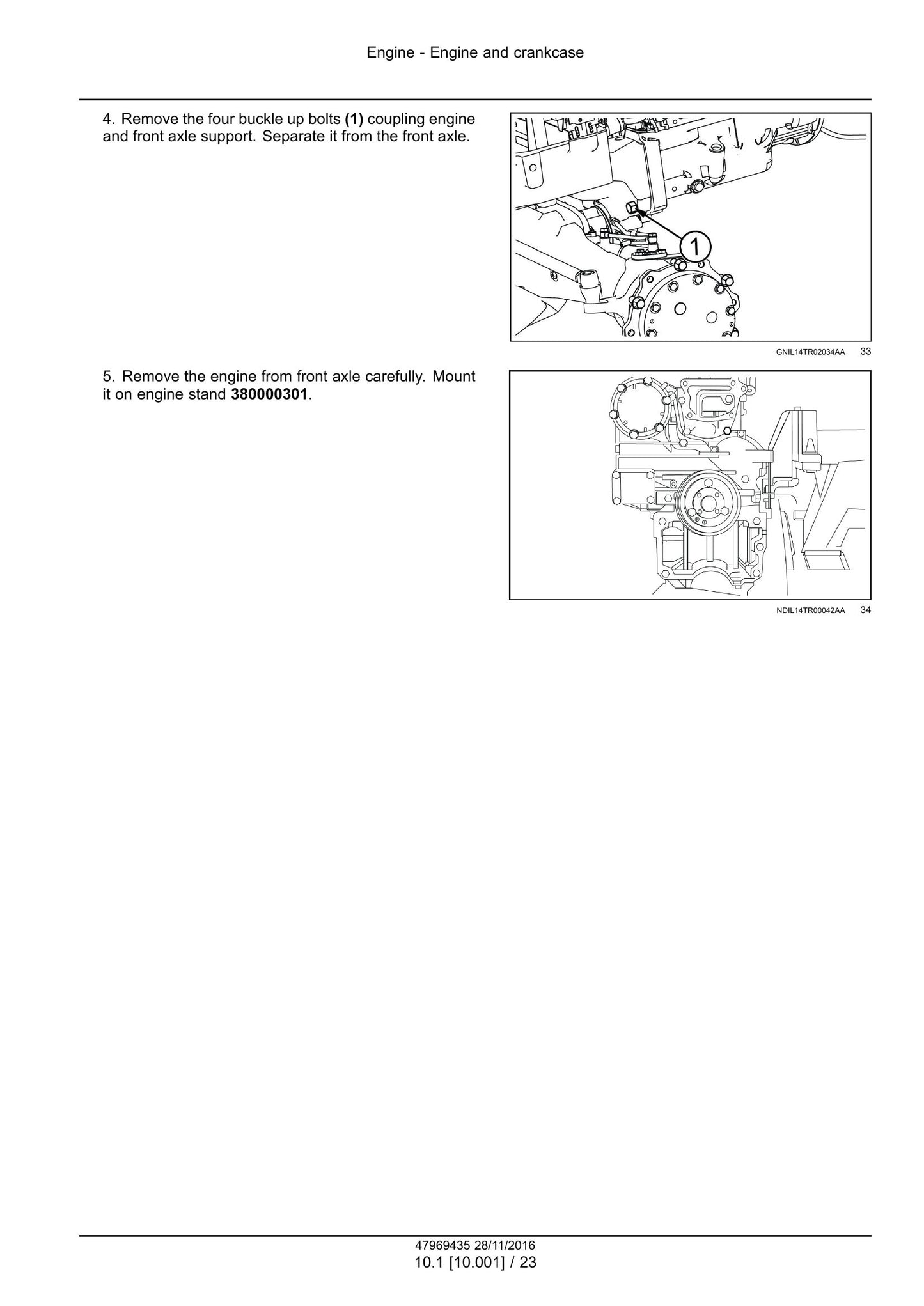 New Holland TT4.55 TT4.75 Tractor Factory Workshop Service Manual 47969435
