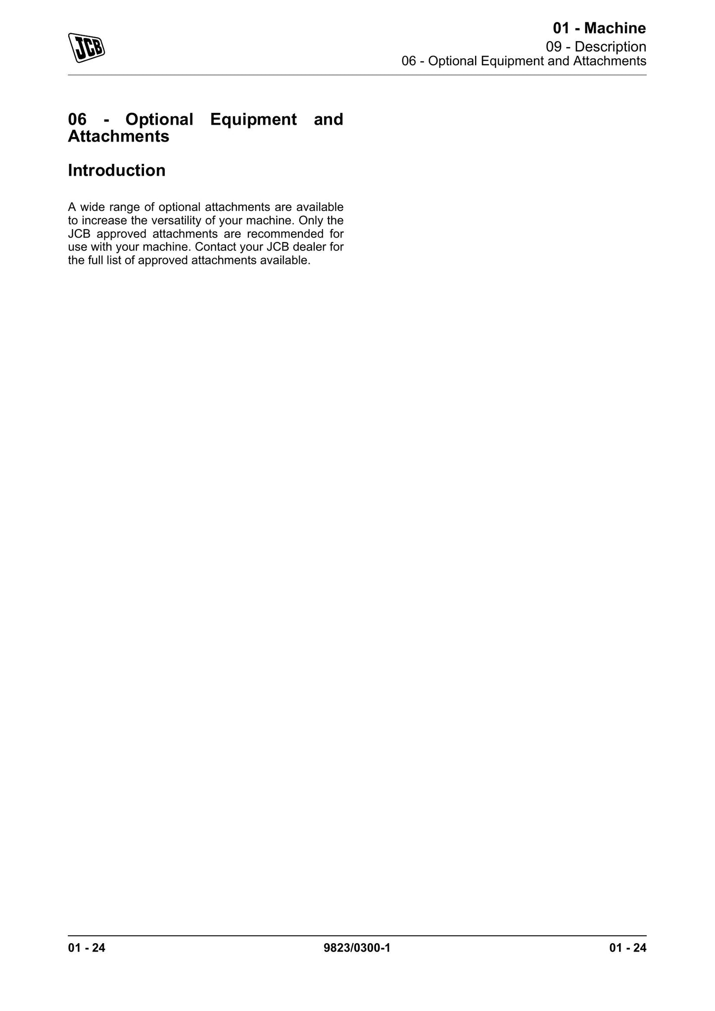 JCB 505-20 Loadall Factory Workshop Service Manual 9823/0300