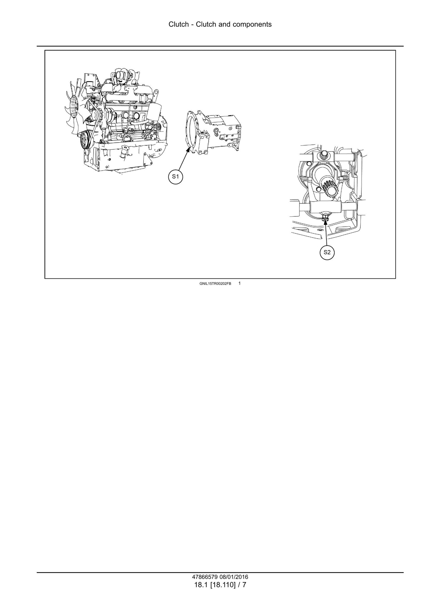New Holland 8010 9010 Tractor Factory Workshop Service Manual 47866579