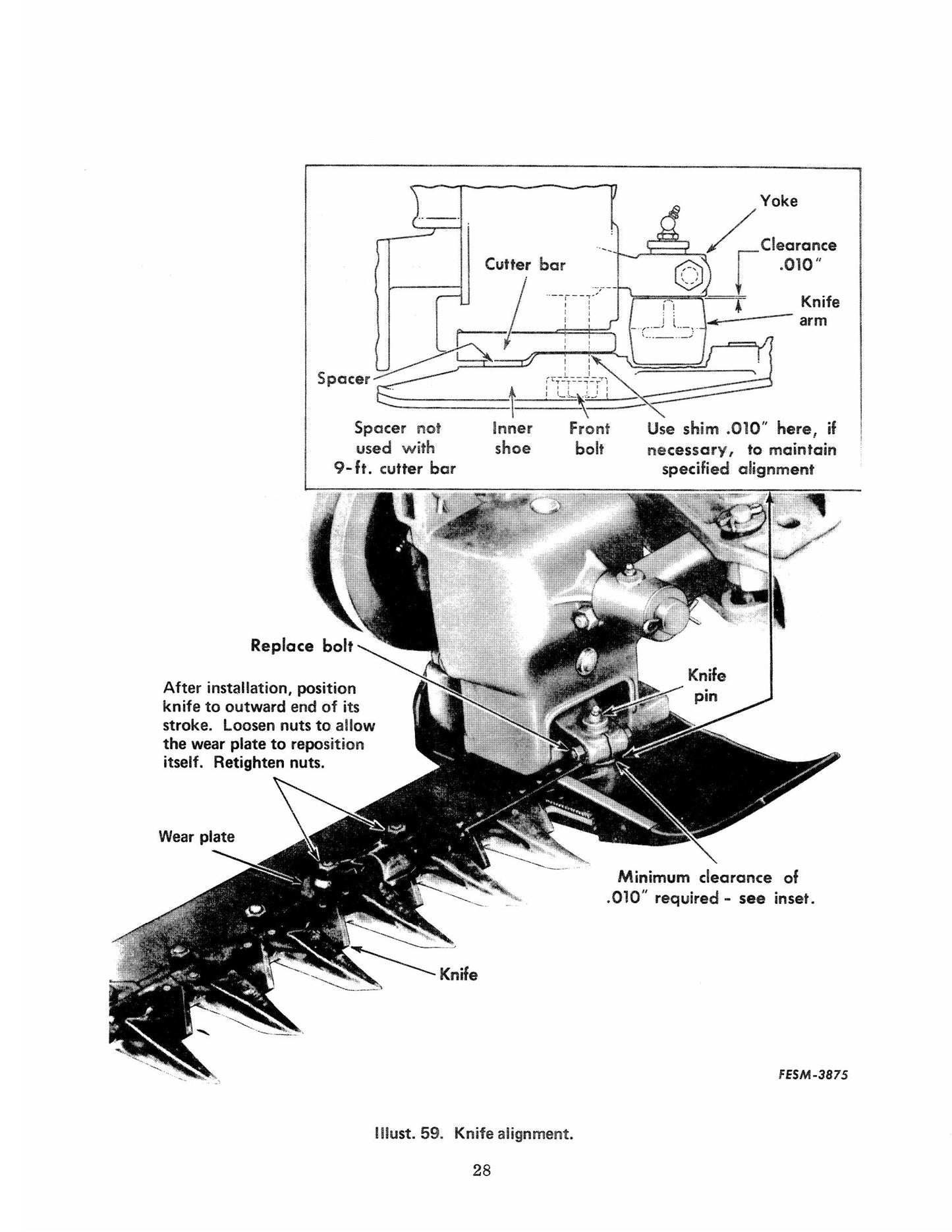 FORD 505 Mower Factory Workshop Repair Manual