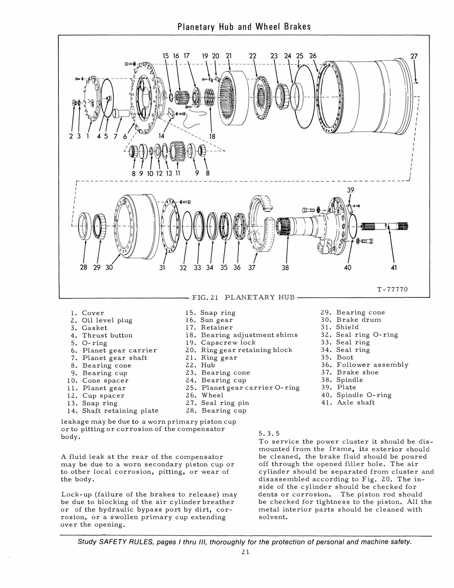 FIATALLIS 260-B 262-B 261-B 263-B Tractor Scrapers Factory Workshop Service Manual 73112420