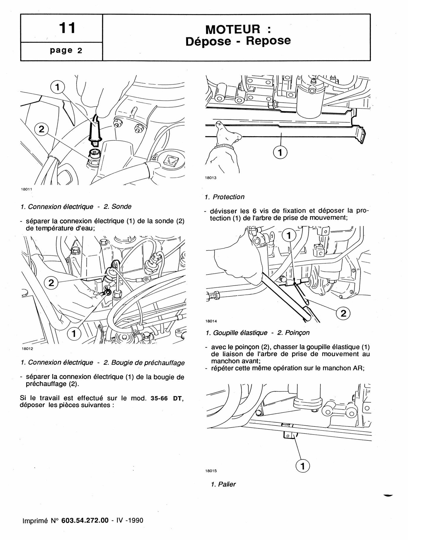 FIAT 35-66 35-66 DT Tractor Factory Workshop Service Manual 06910100