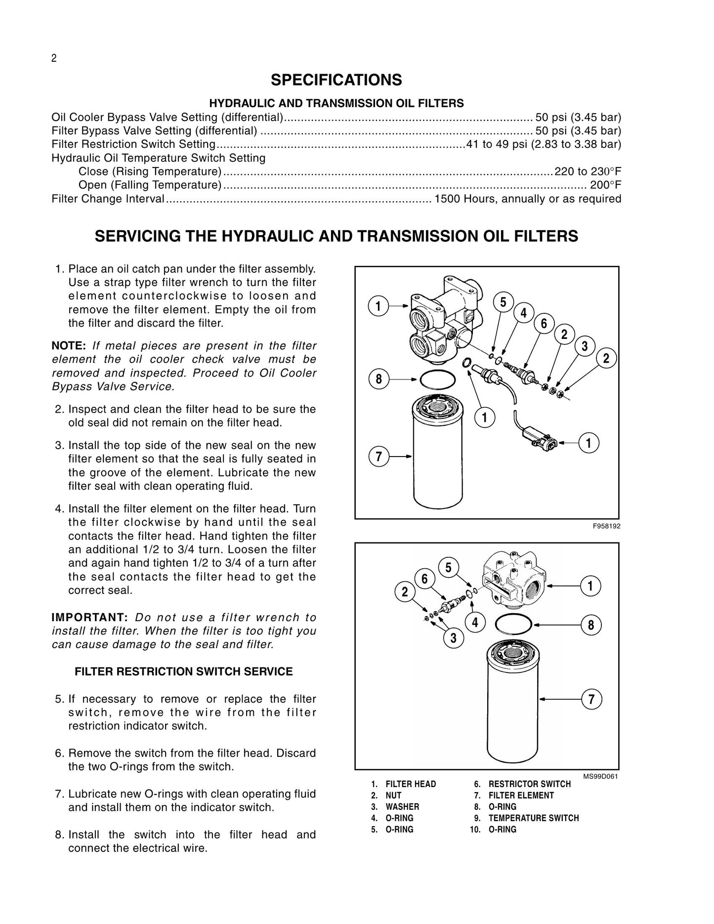 New Holland TJ275 TJ325 TJ375 TJ425 TJ450 Tractor Factory Workshop Repair Manual 87032946