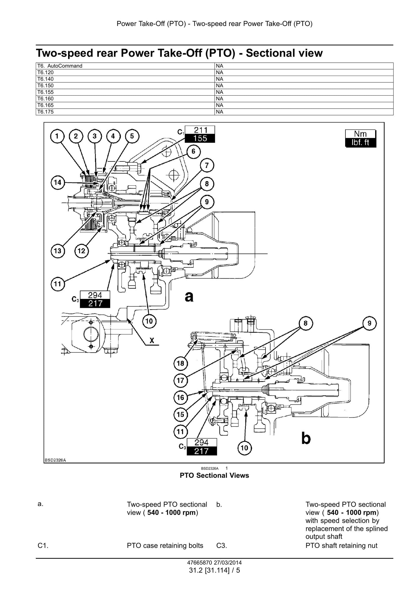 New Holland T6.120 T6.140 T6.150 T6.155 T6.160 T6.165 T6.175 T6.140 AutoCommand T6.150 AutoCommand T6.160 AutoCommand Tractor Factory Workshop Service Manual 47720737