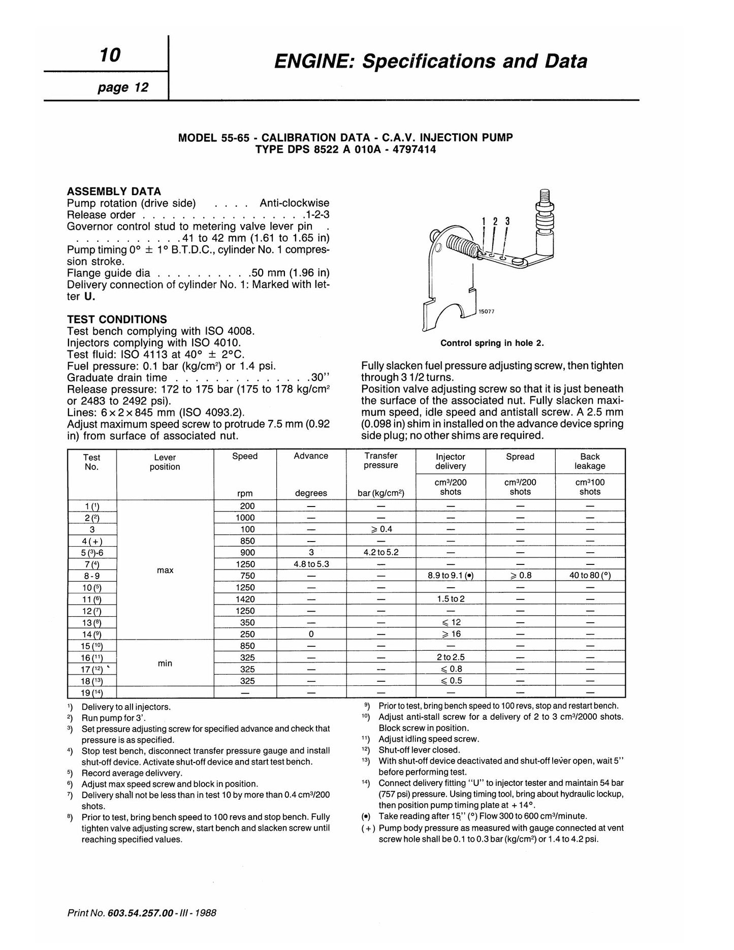 FIAT 55-65 60-65 70-65 80-65 Tractor Workshop Manual 06910093