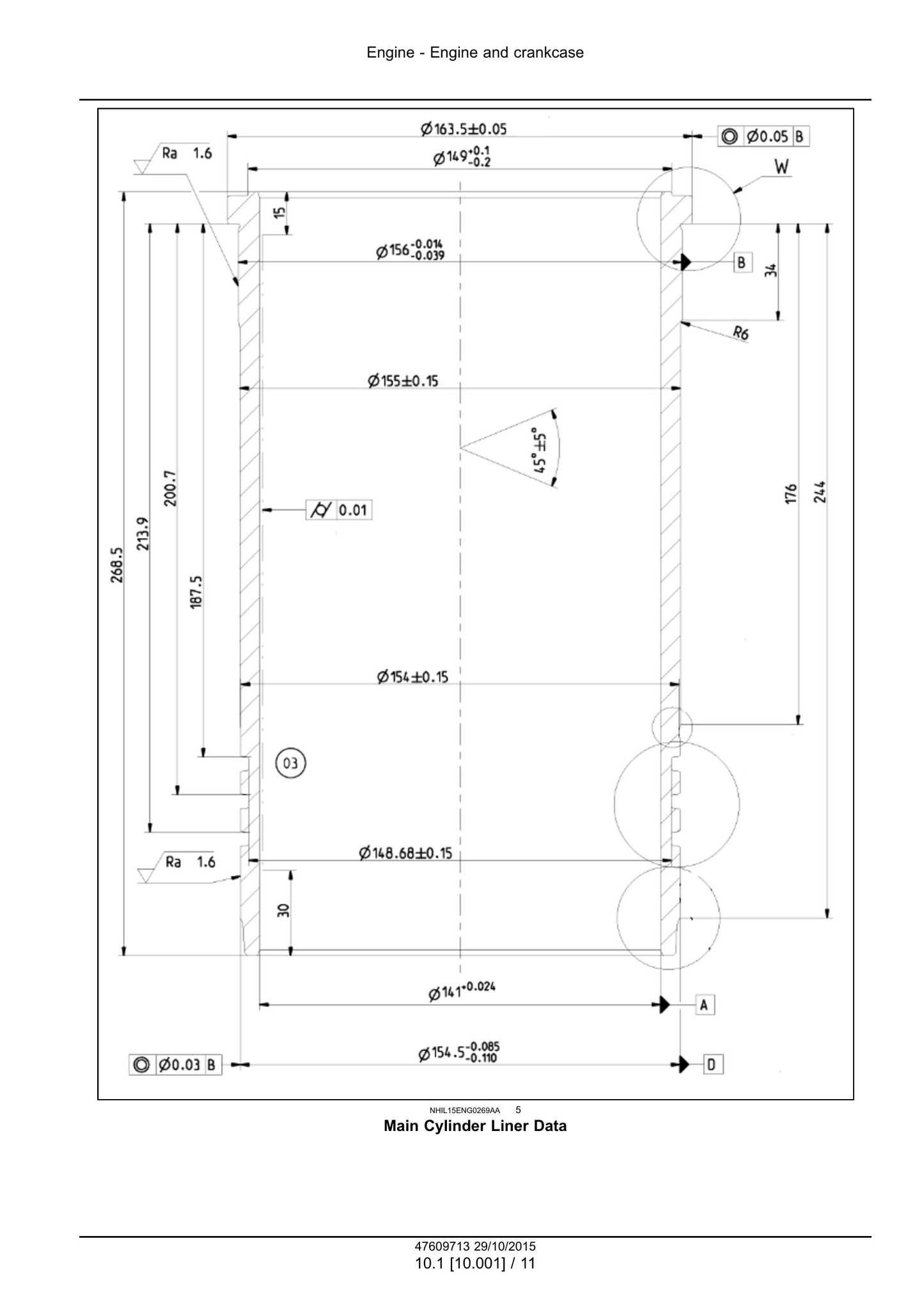 CNH Industrial F3JFE613A F3JFE613B F3JFE613C Cursor 16 SST Engine Factory Workshop Service Manual 47609713