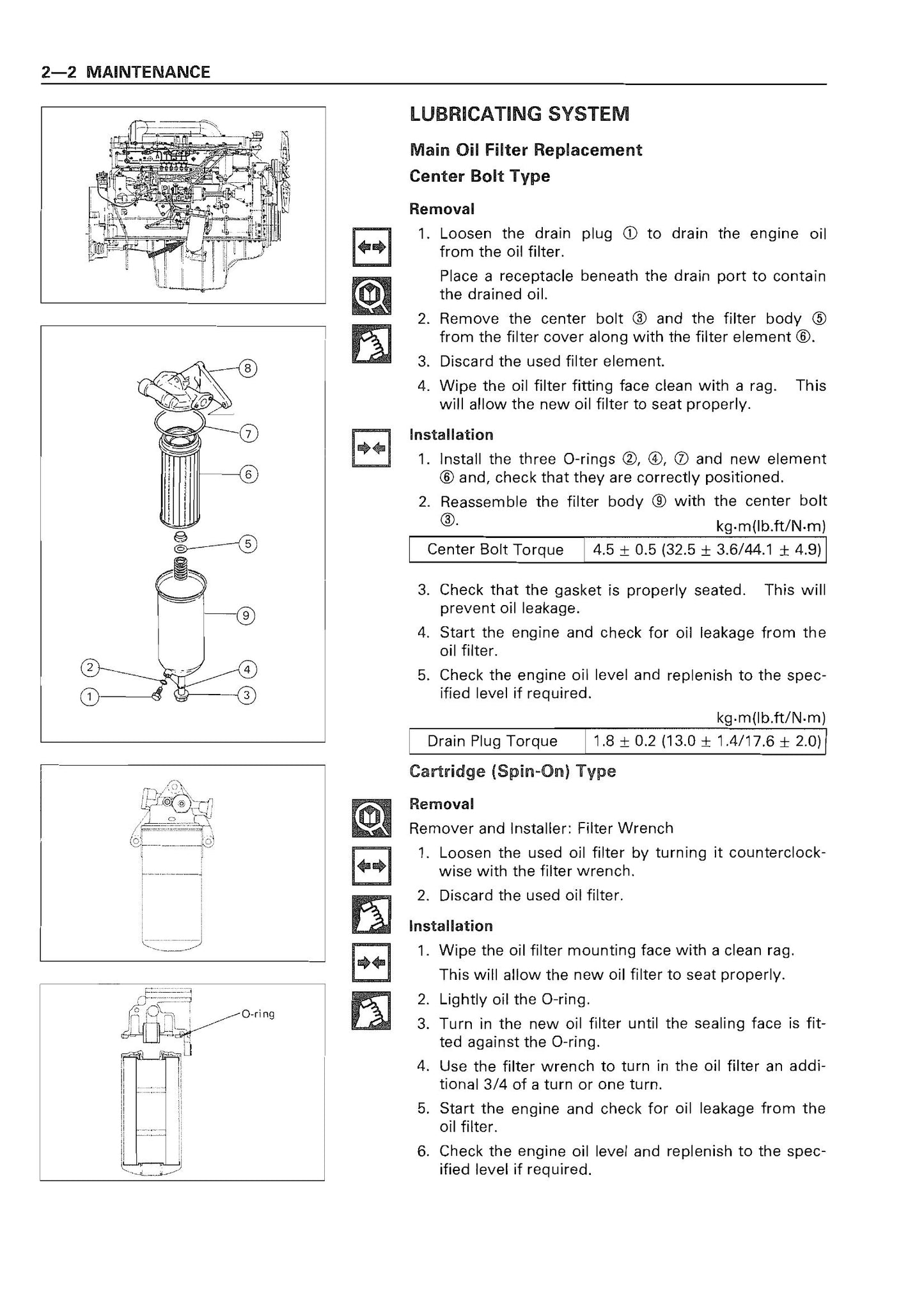ISUZU 6RB1 6RB1T Industrial Diesel Engine Workshop Manual 9806-2166