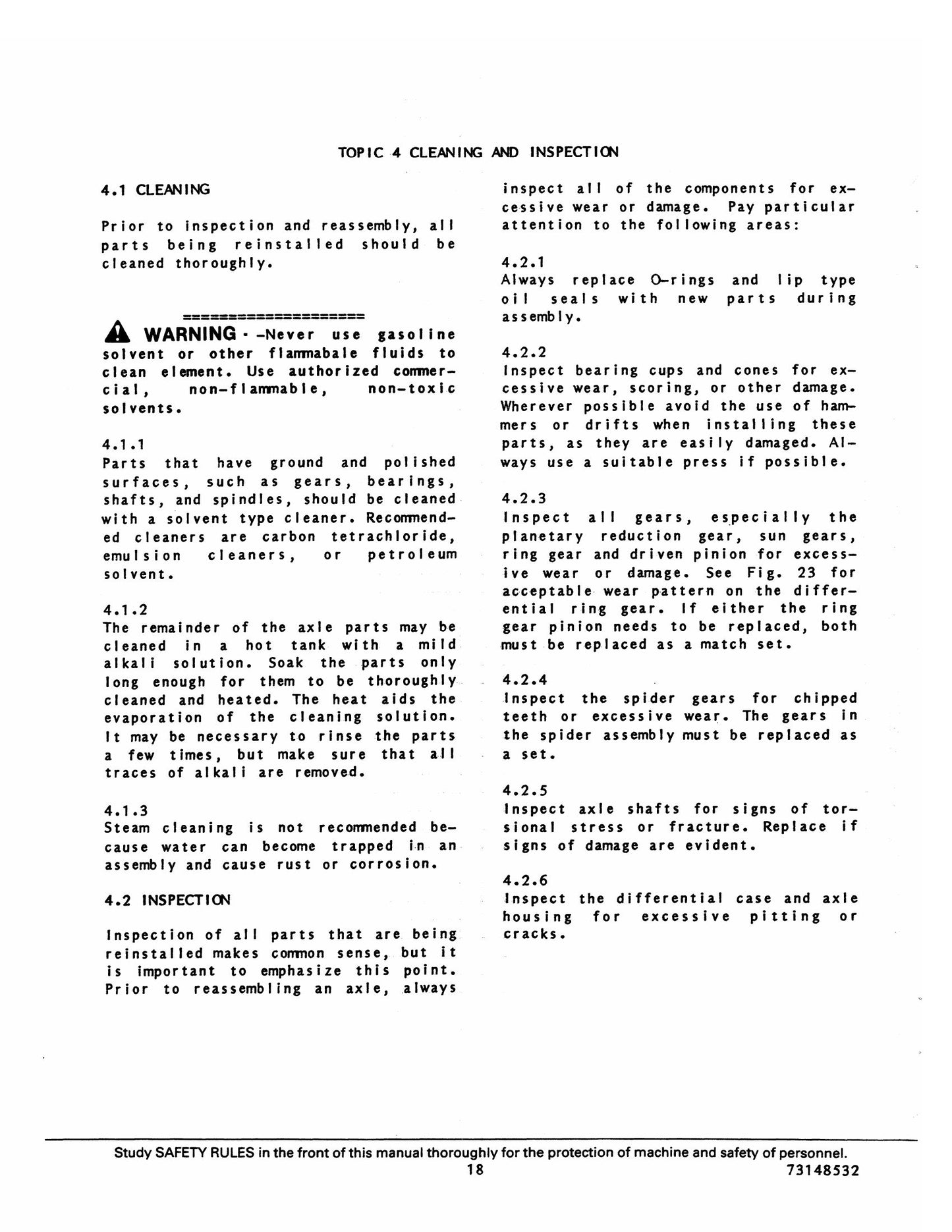 FIATALLIS FR35 945-B 945 Wheel Loader Factory Workshop Service Manual 73148532