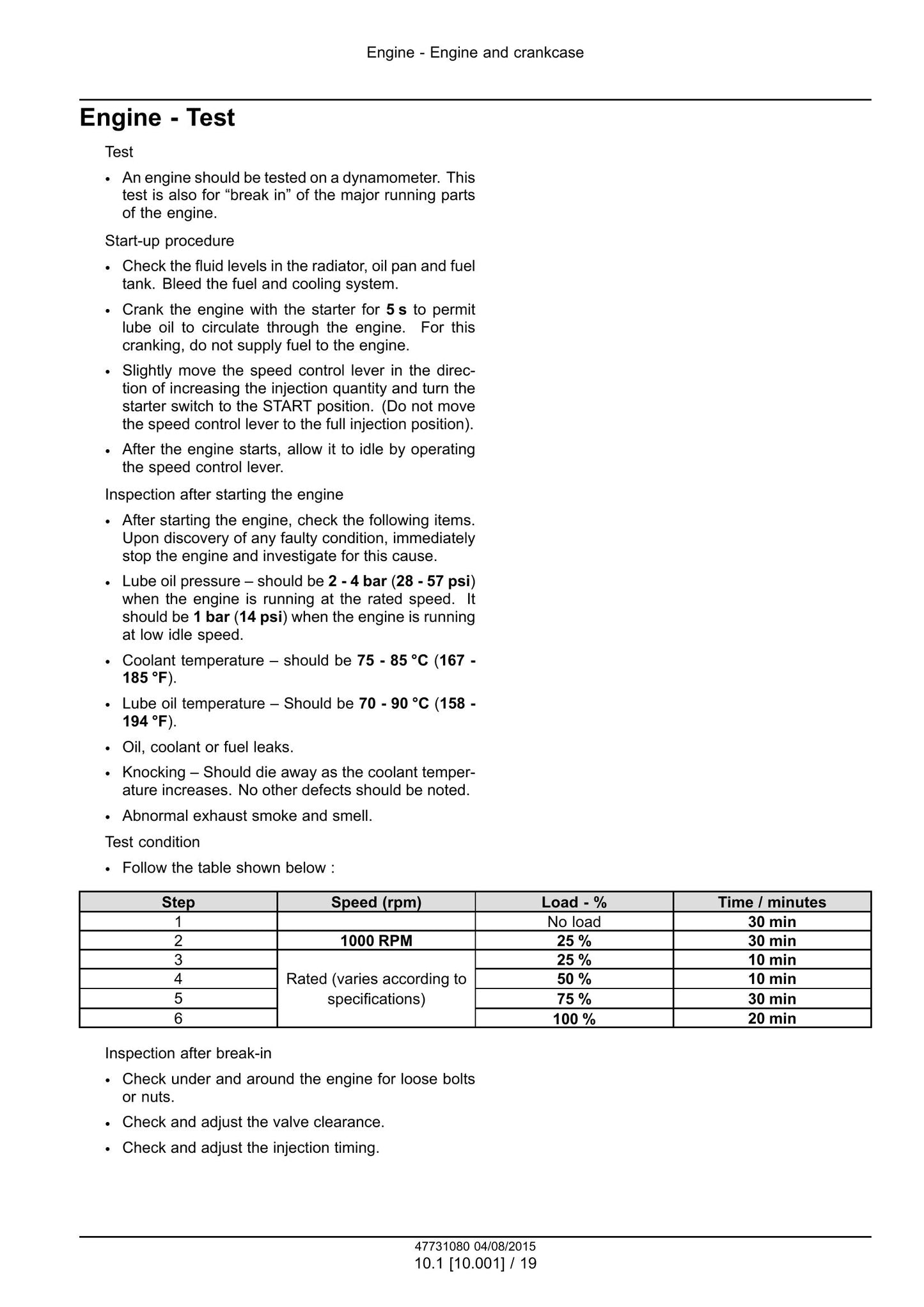 CNH Industrial L3AL L3BL Engine Factory Workshop Service Manual 47731080