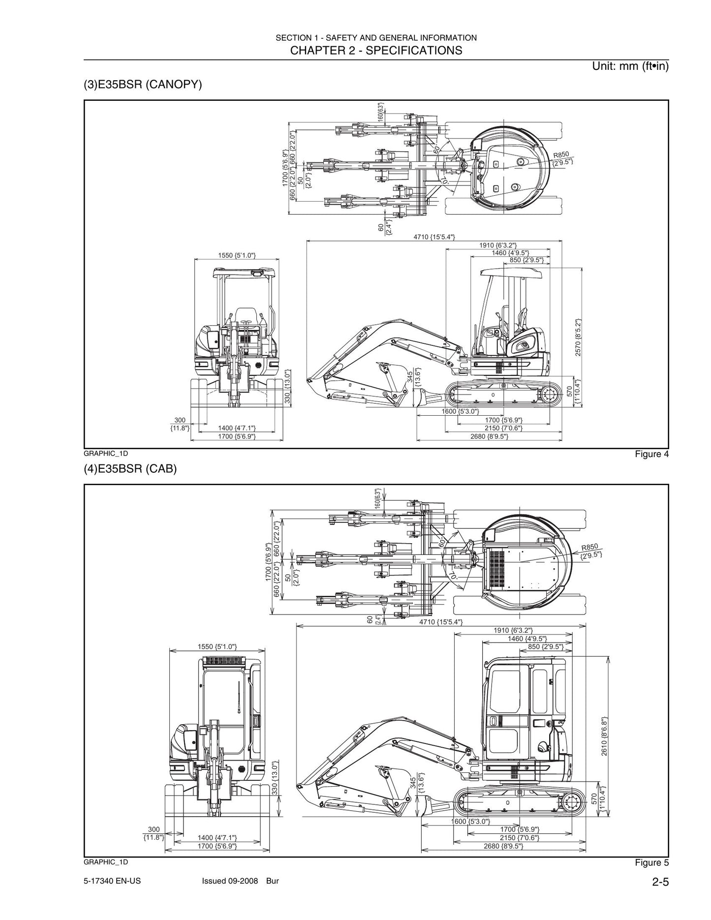 New Holland E30BSR E35BSR Compact Crawler Excavator Factory Workshop Service Manual S5PW0029E01